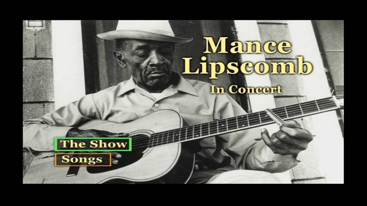 Mance Lipscomb  In Concert Background