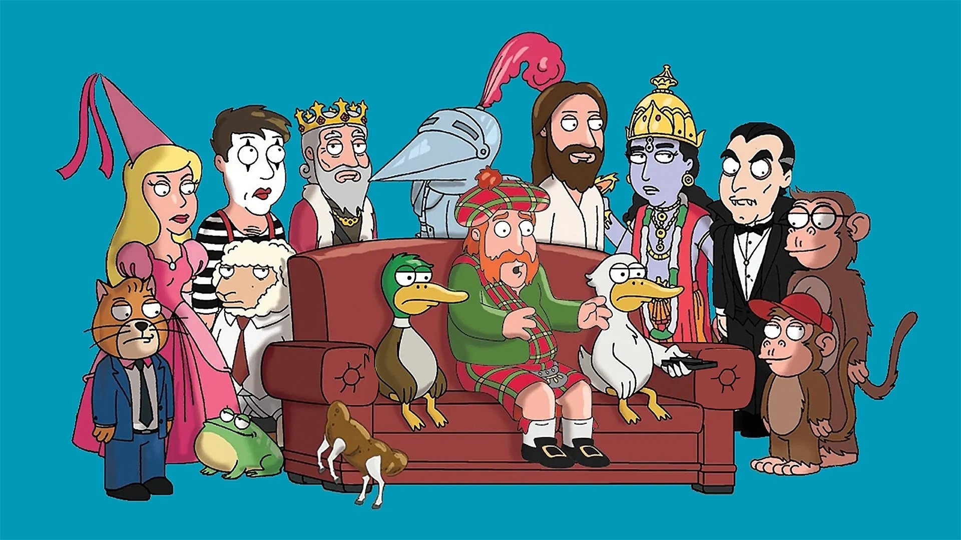 Seth MacFarlane's Cavalcade of Cartoon Comedy Background