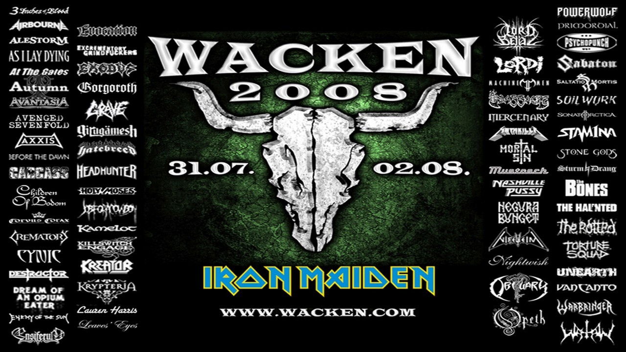 Live at Wacken 2008 Background