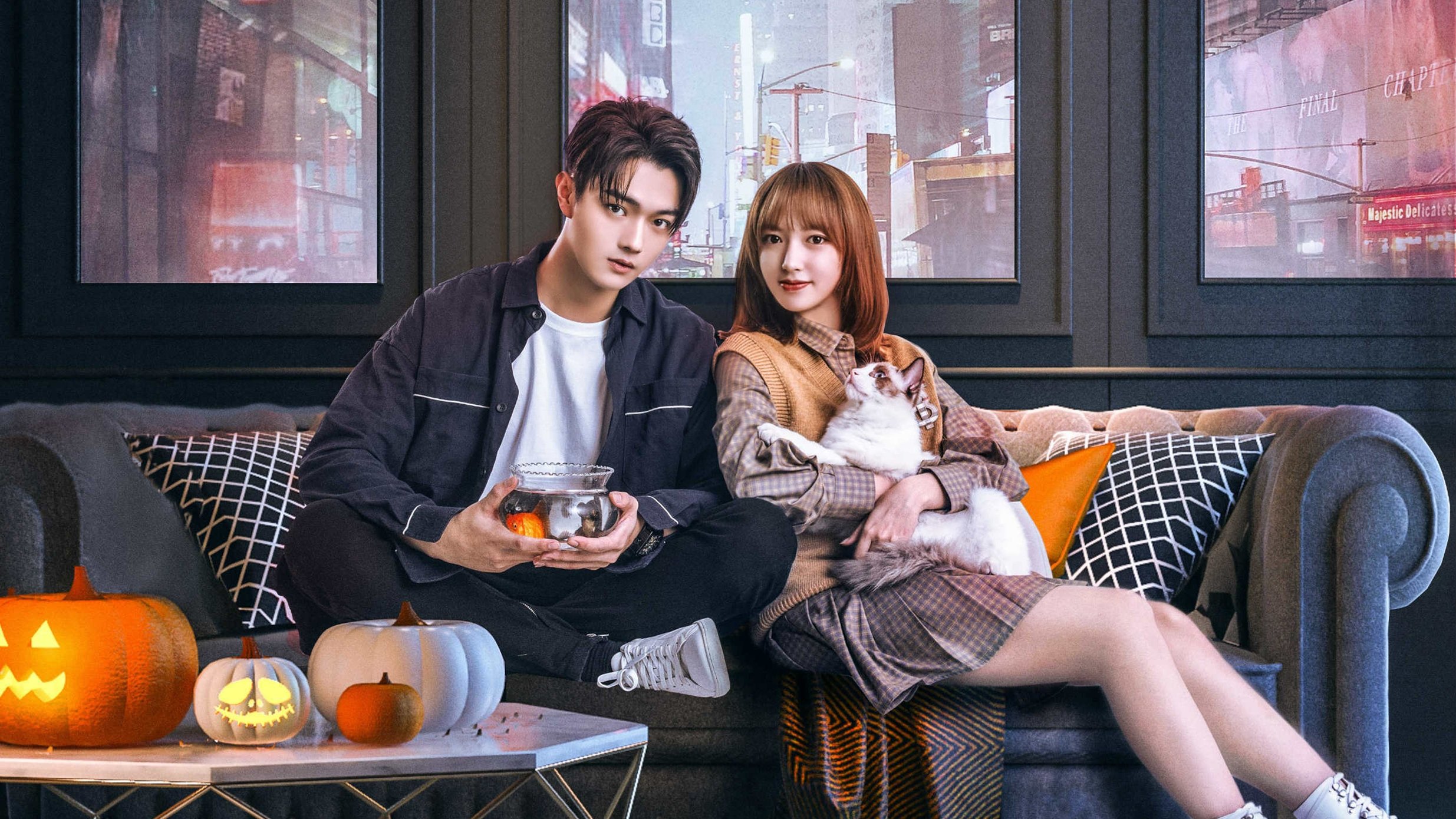 Falling Into Your Smile Background