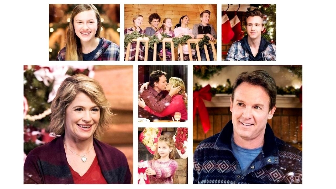 Angels in the Snow Background