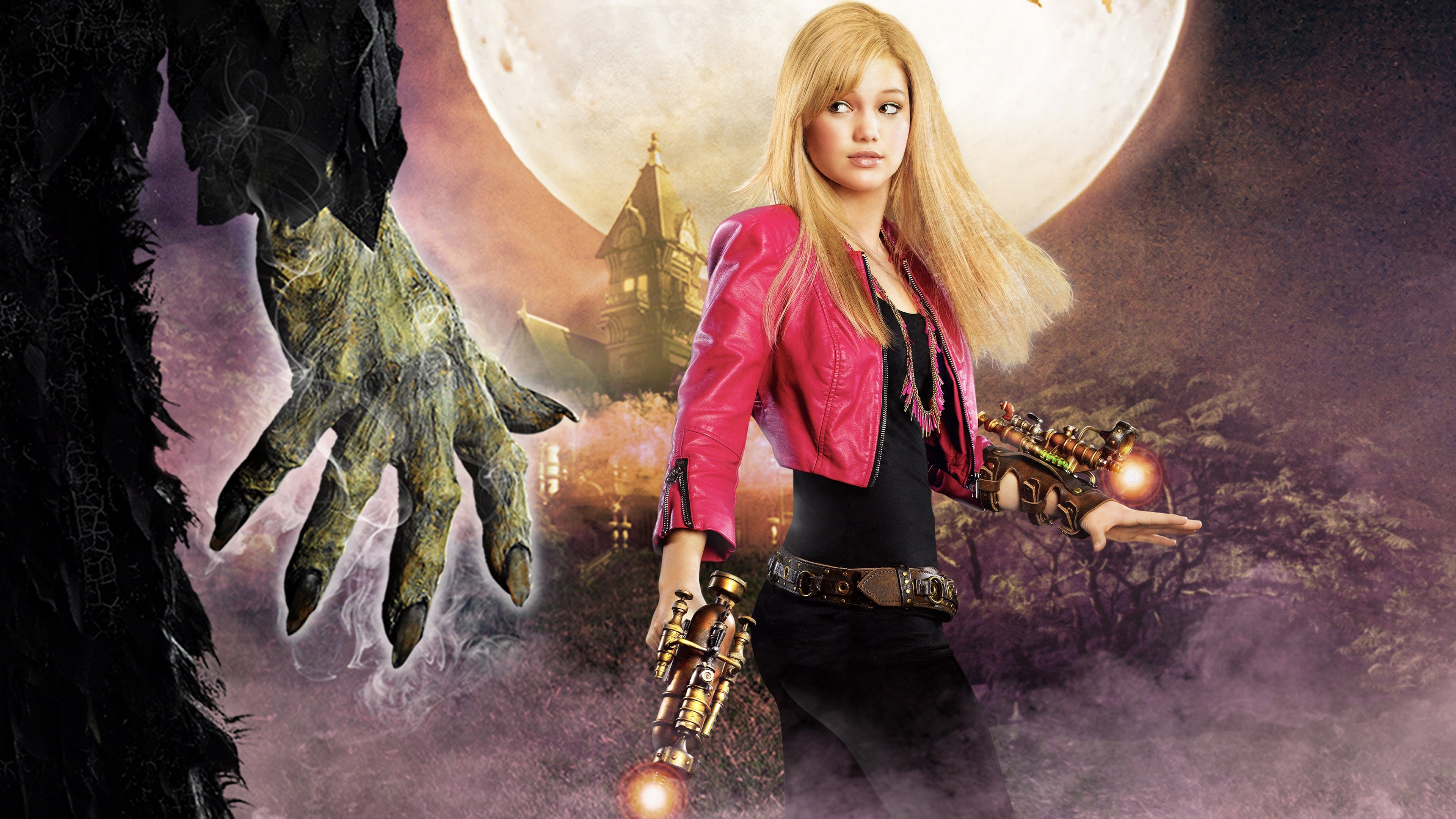 Girl vs. Monster Background