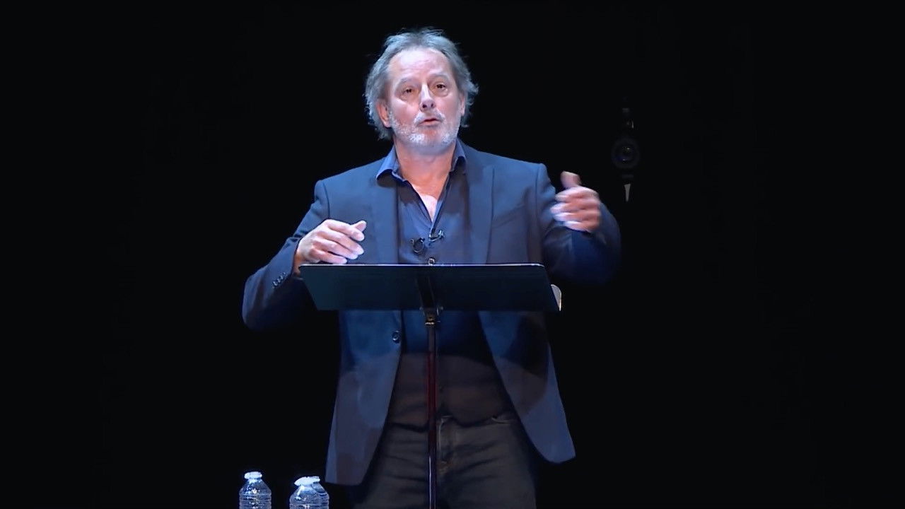 Christophe Alévêque : le trou noir Background