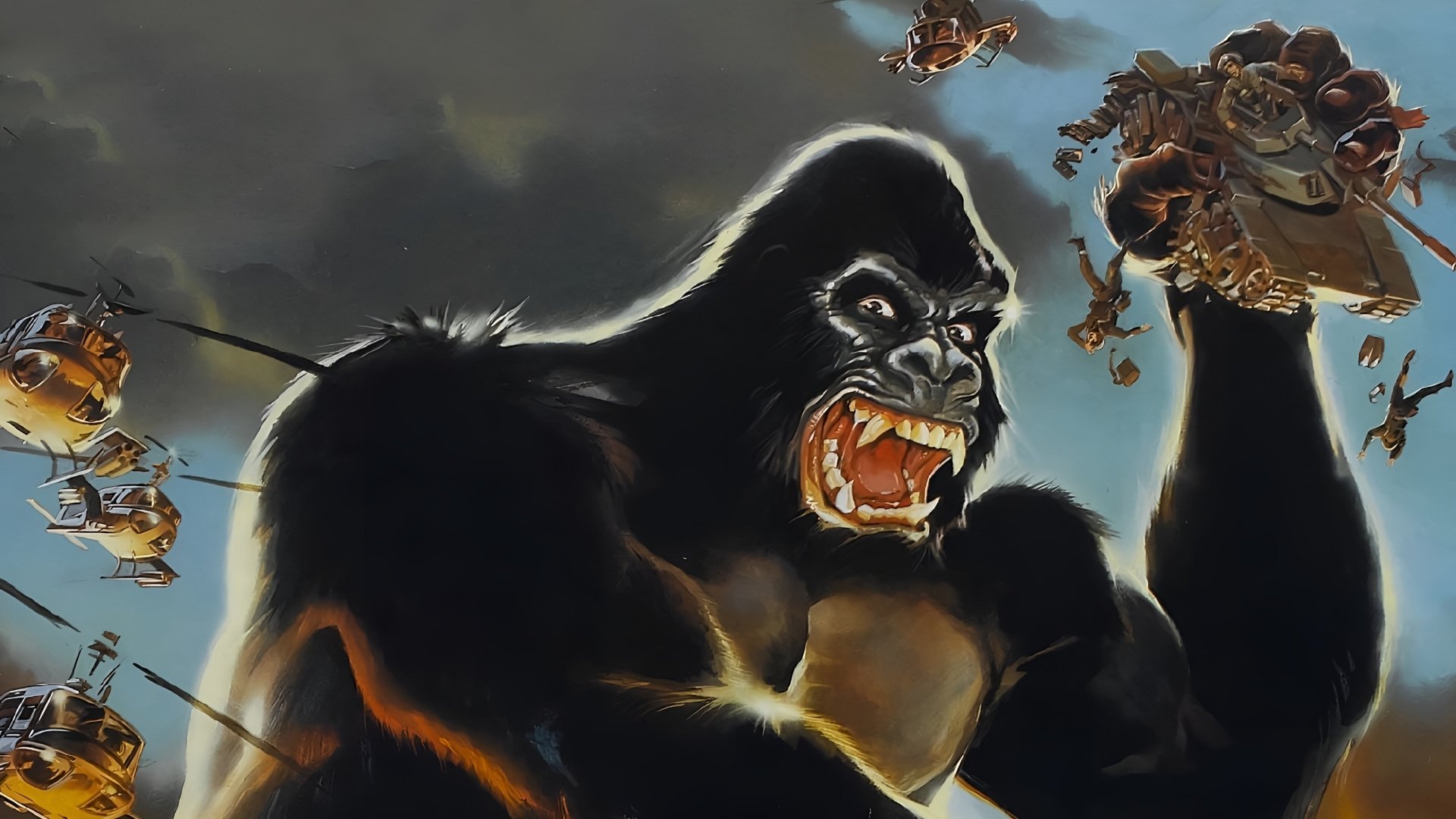 King Kong Lives Background