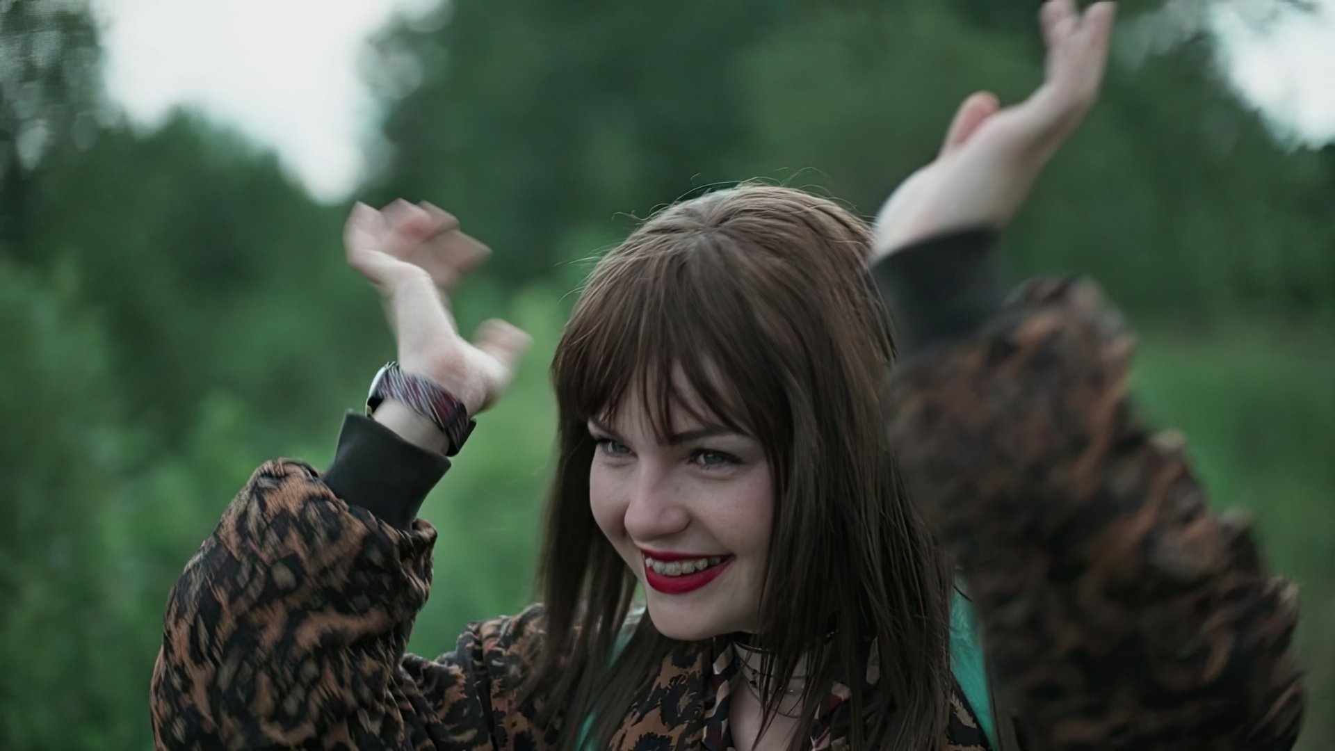 Goddess of the Fireflies Background