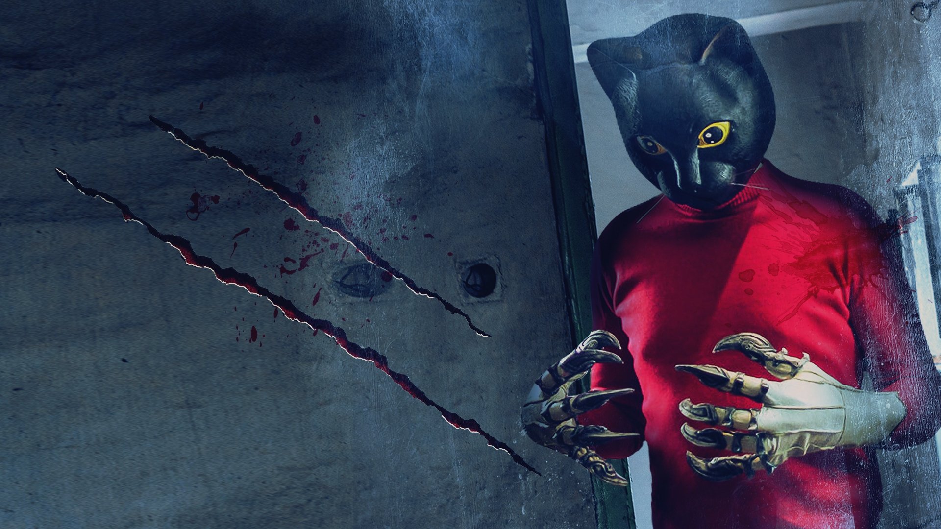 Cat Sick Blues Background