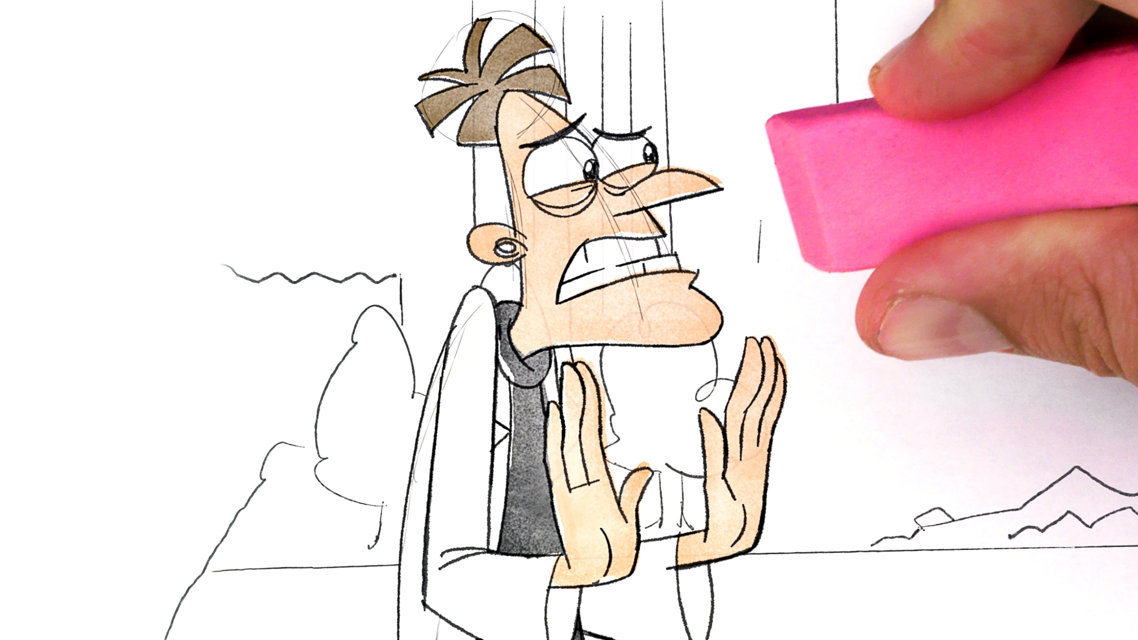 How NOT to Draw Background