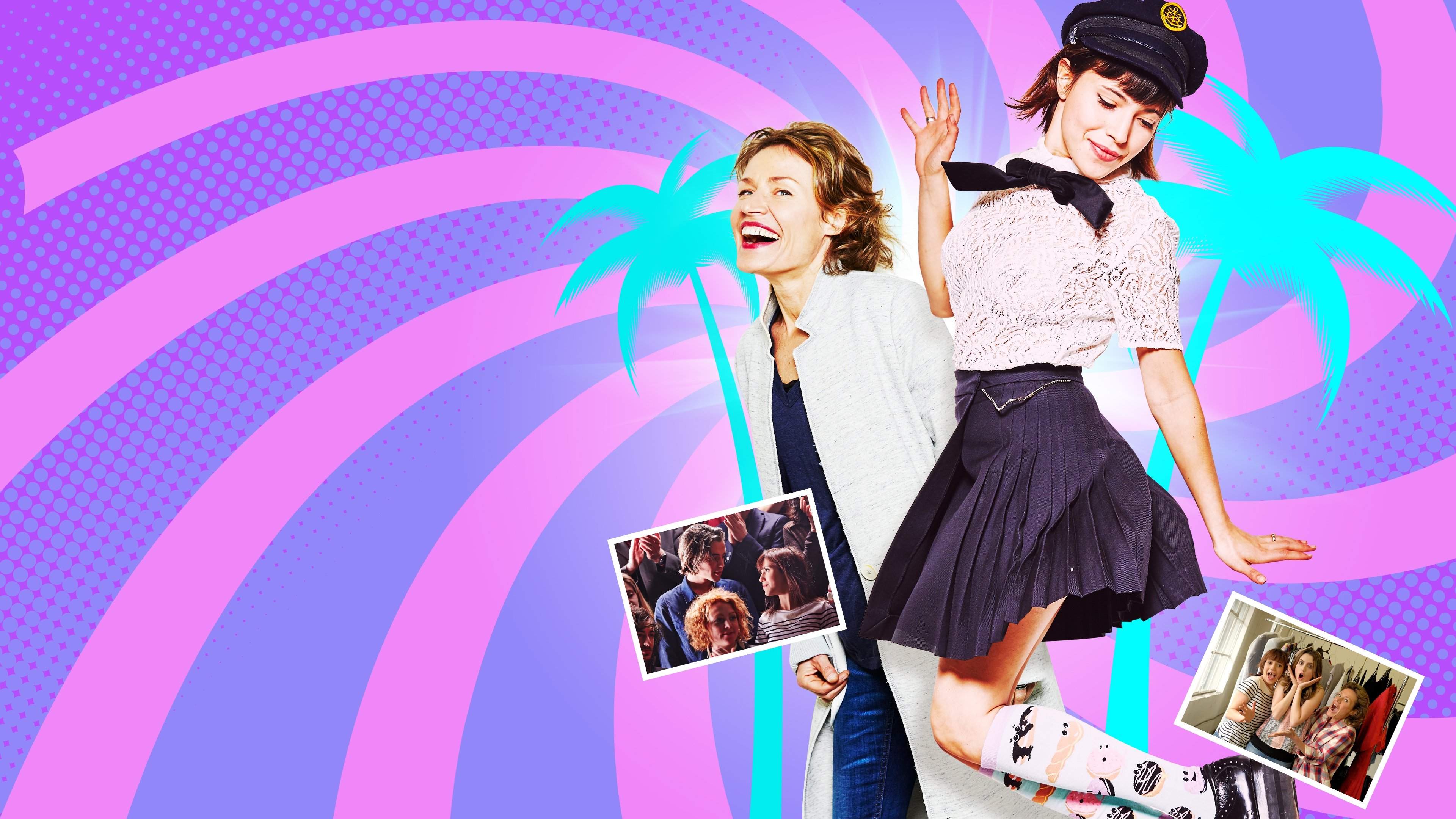 Mother and Daughter: California Dream Background