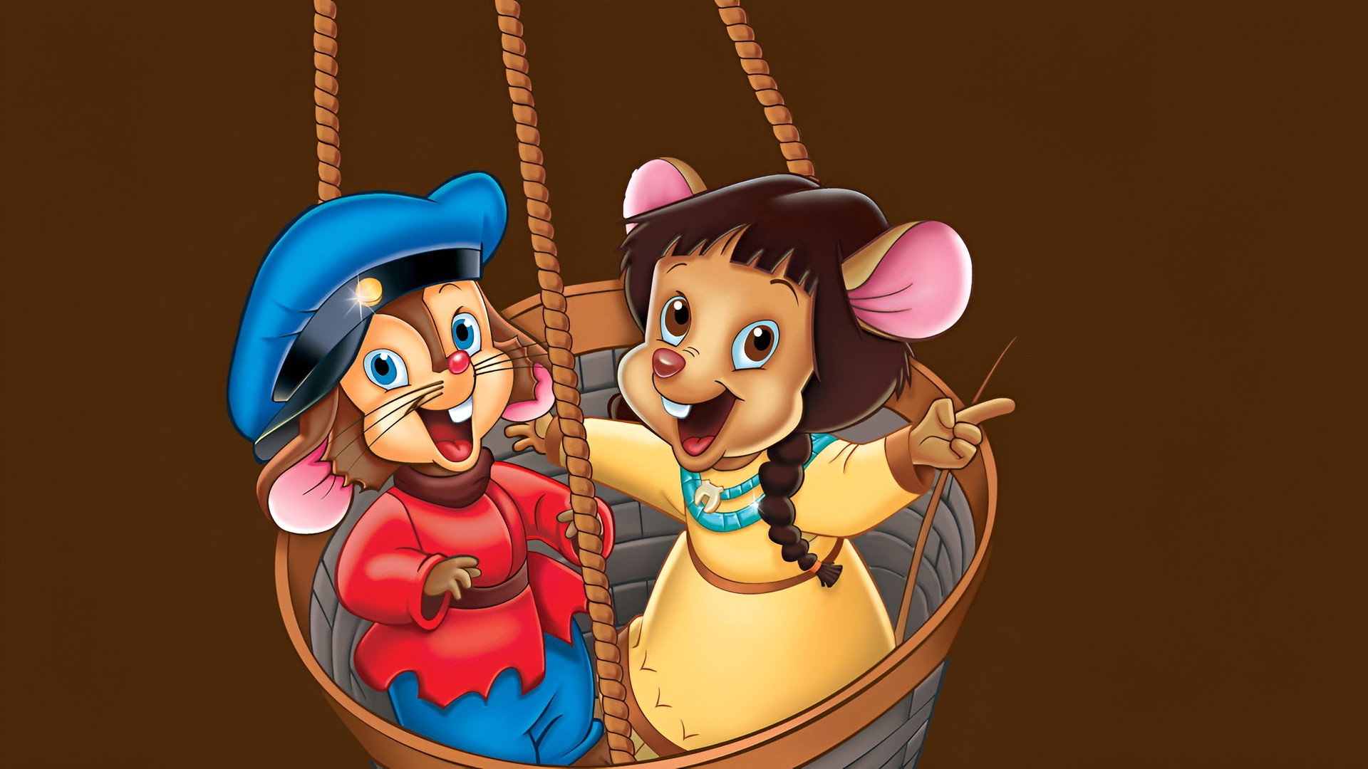 An American Tail: The Treasure of Manhattan Island Background