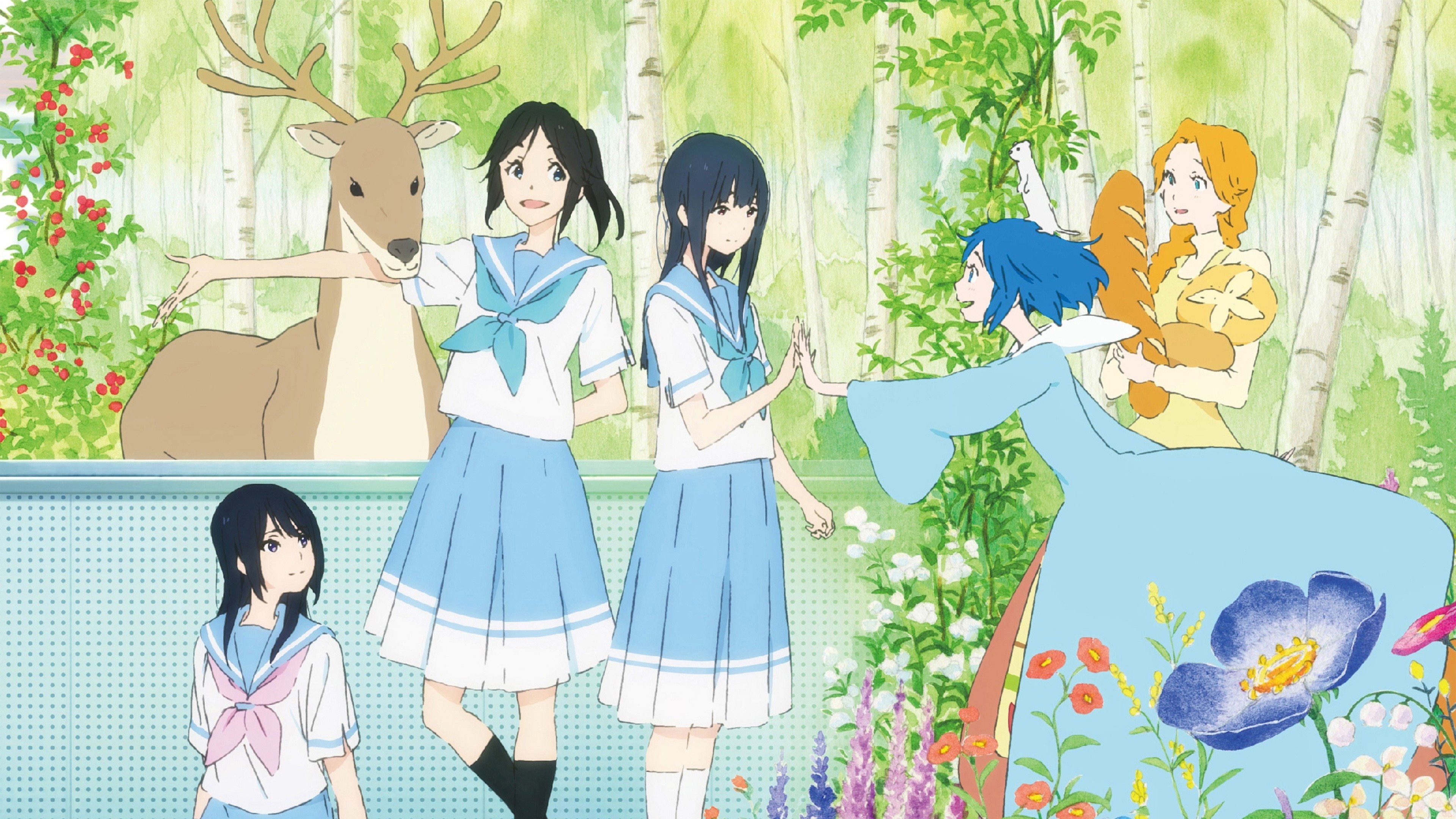 Liz and the Blue Bird Background