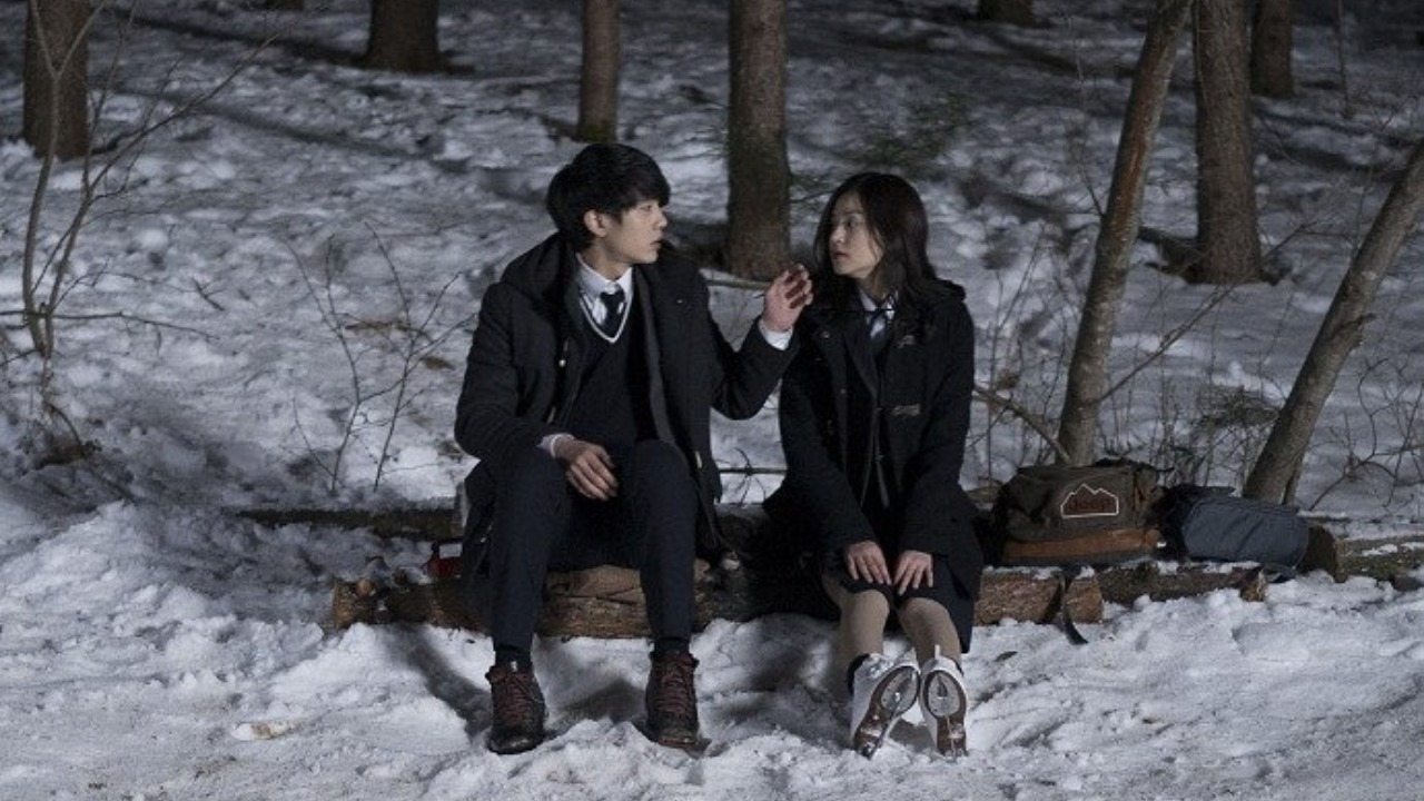 Steel Cold Winter Background