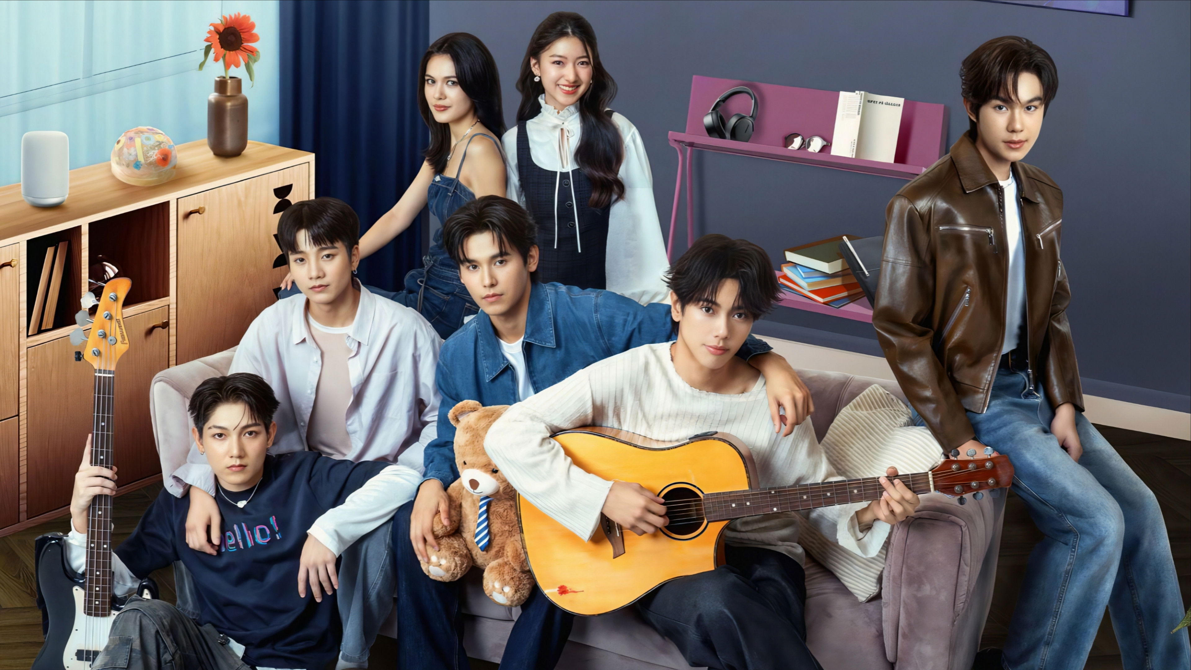 The Love Never Sets Background