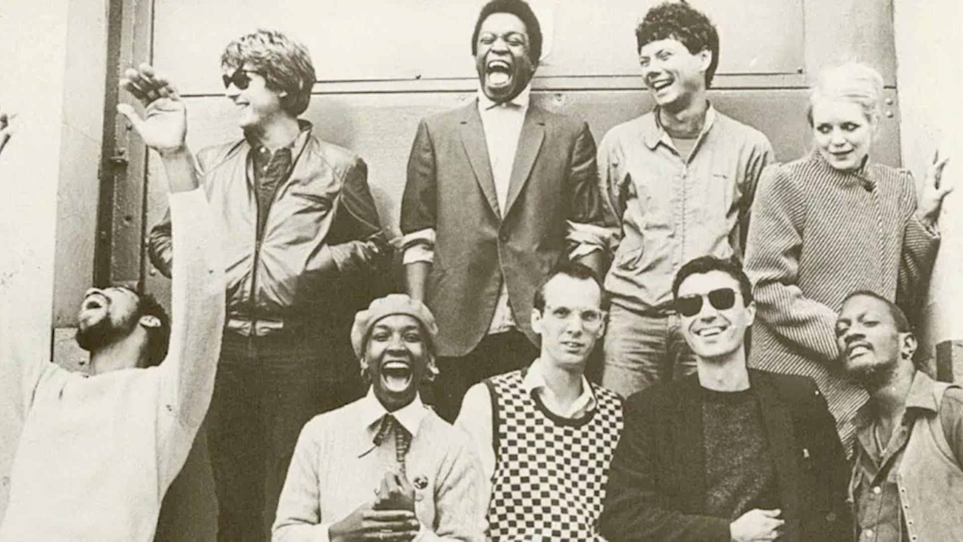 Talking Heads: Rock Pop in Concert Background