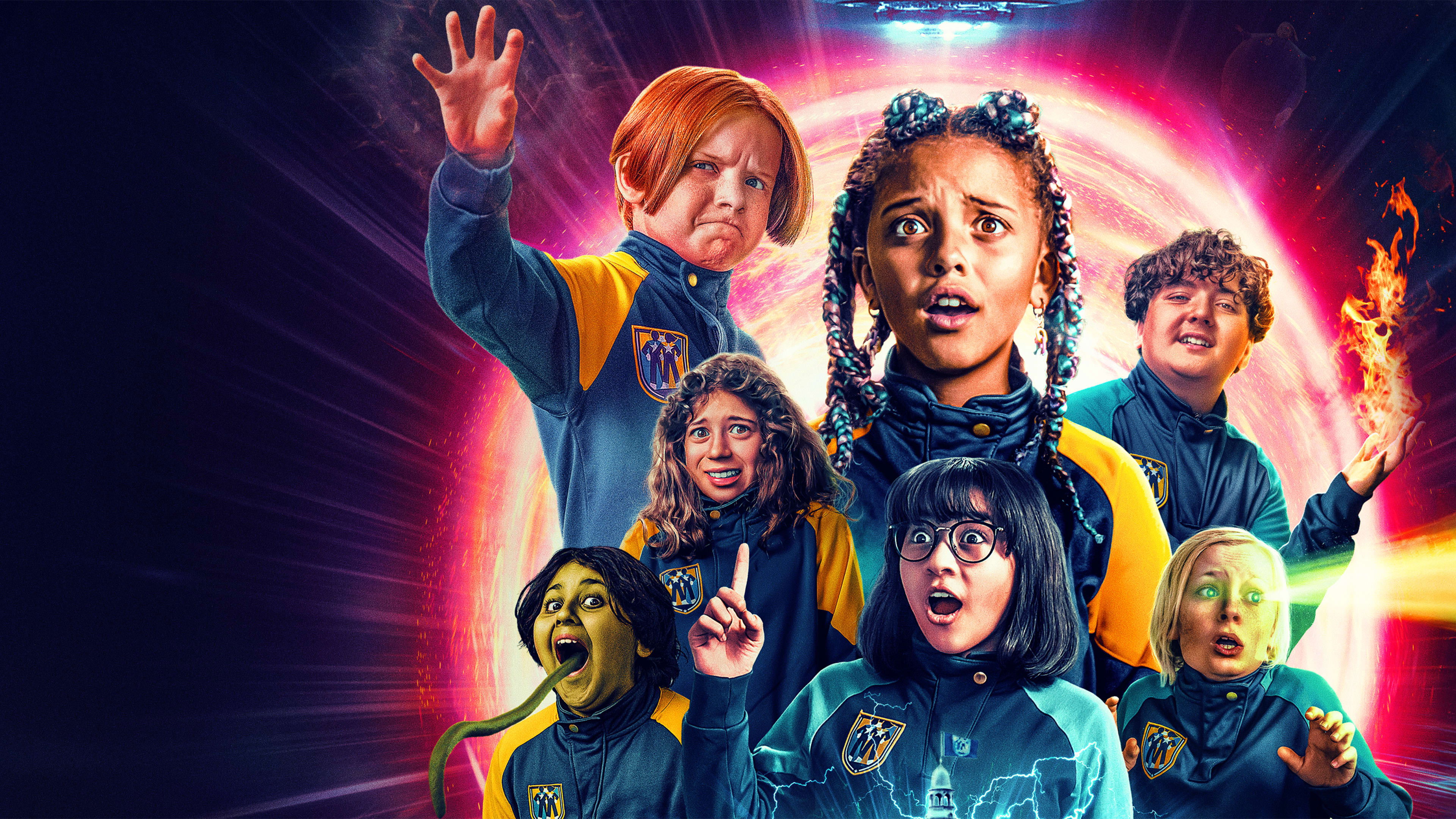 Superheltskolen Background