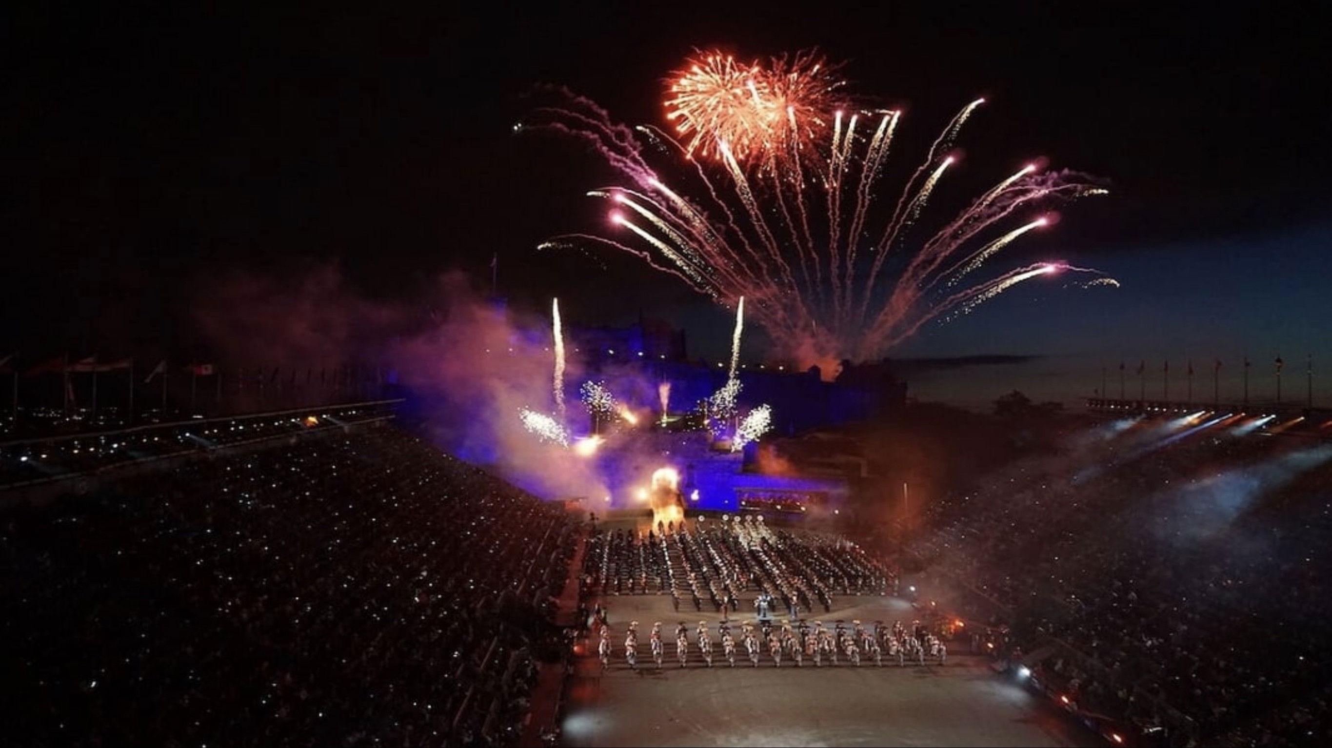 The Royal Edinburgh Military Tattoo: The Sky's The Limit Background