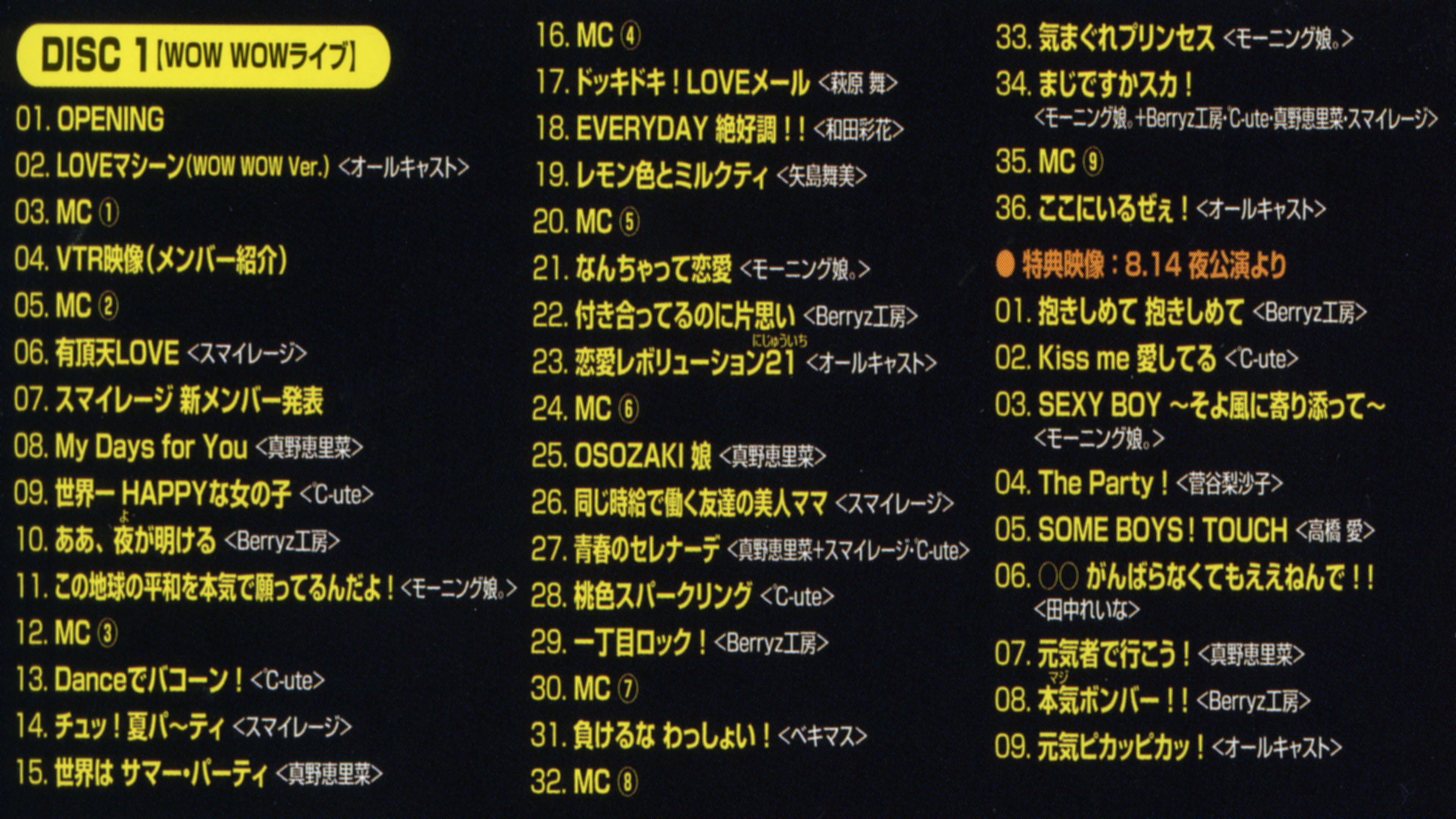 Hello! Project 2011 Summer ~Nippon no Mirai wa WOW WOW Live~ Background