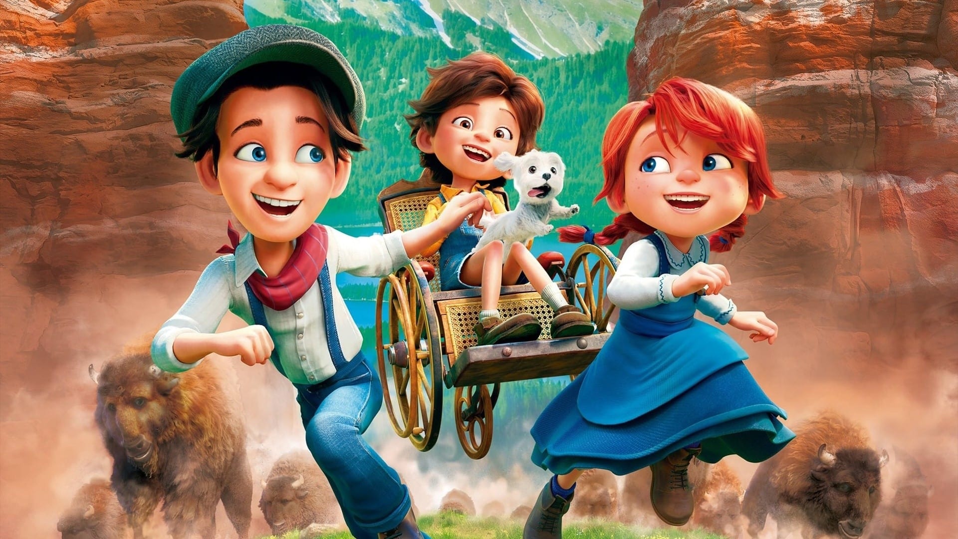 Buffalo Kids Background