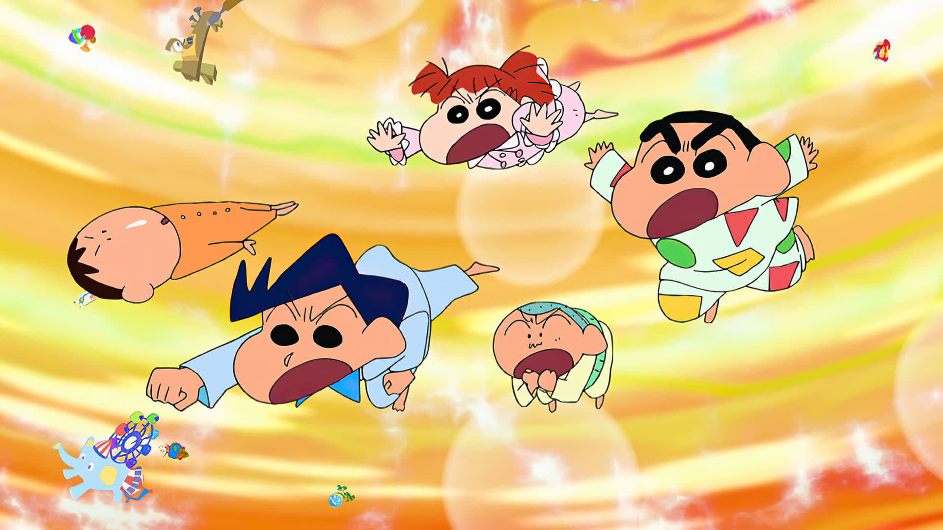 Crayon Shin-chan: Fast Asleep! Dreaming World Big Assault! Background