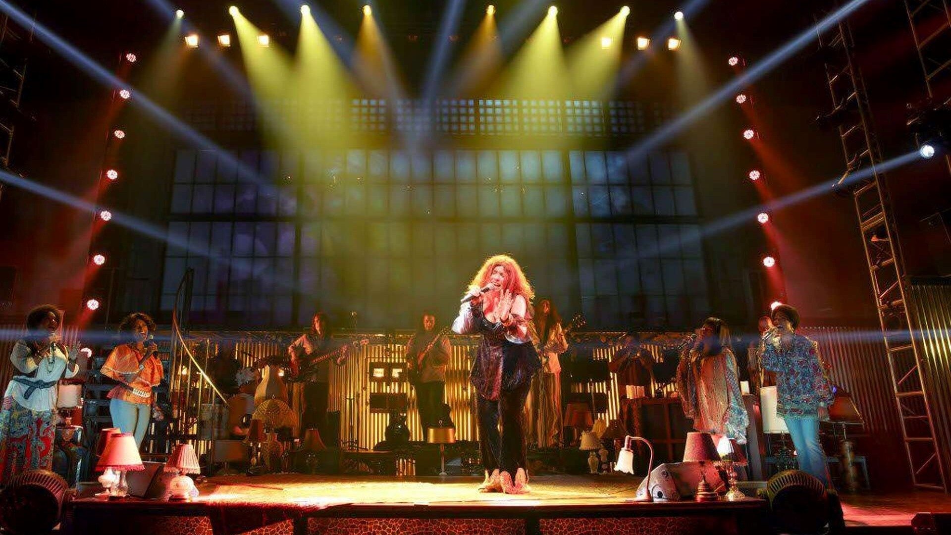 A Night with Janis Joplin Background