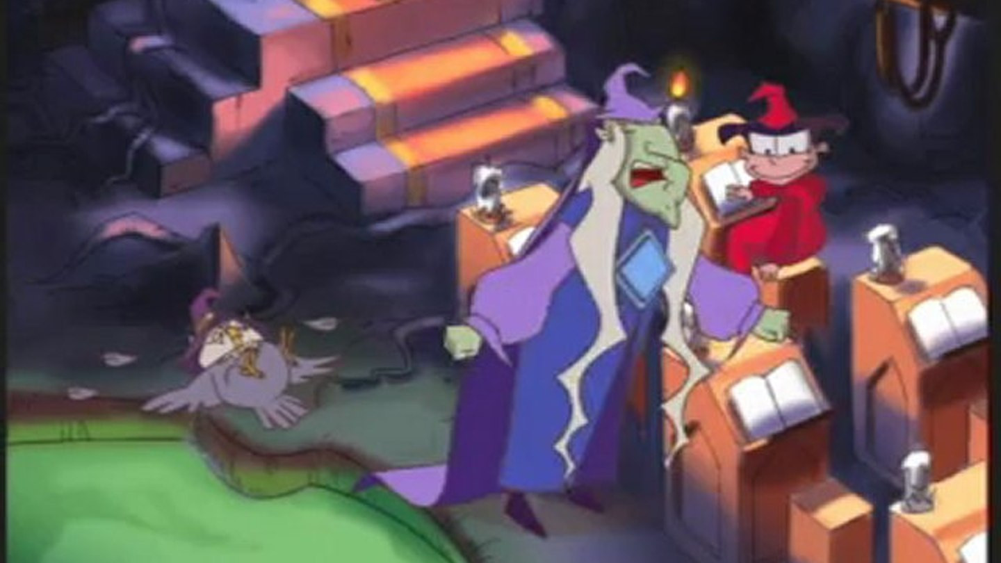 I magicanti e i tre elementi Background