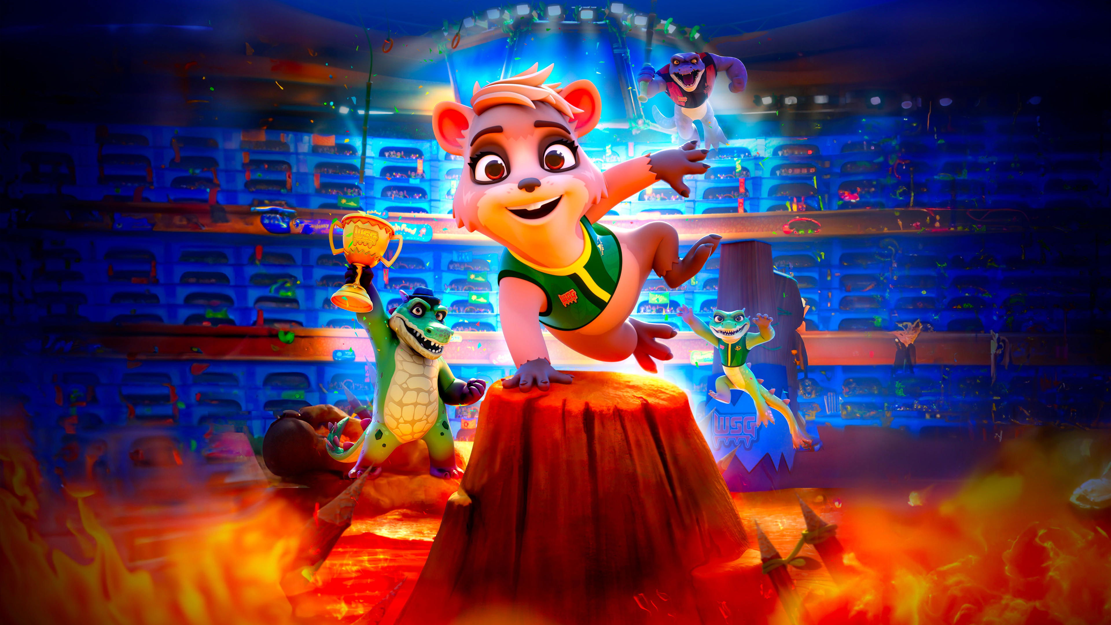 Daisy Quokka: World's Scariest Animal Background