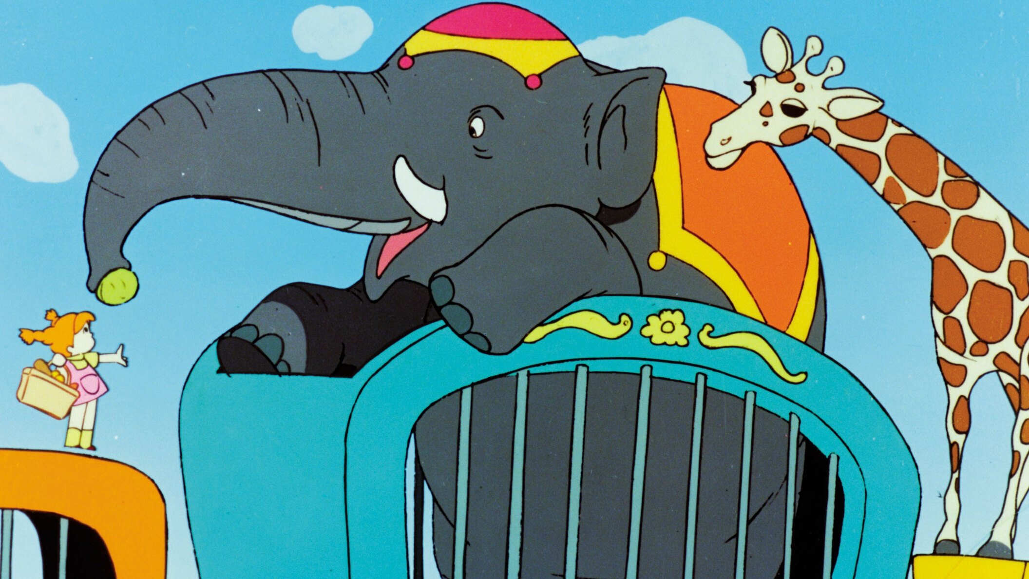 Panda! Go Panda!: Rainy Day Circus Background