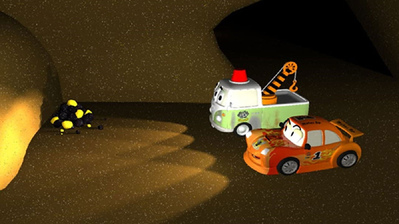 The Little Cars 8: Making a Mess Background