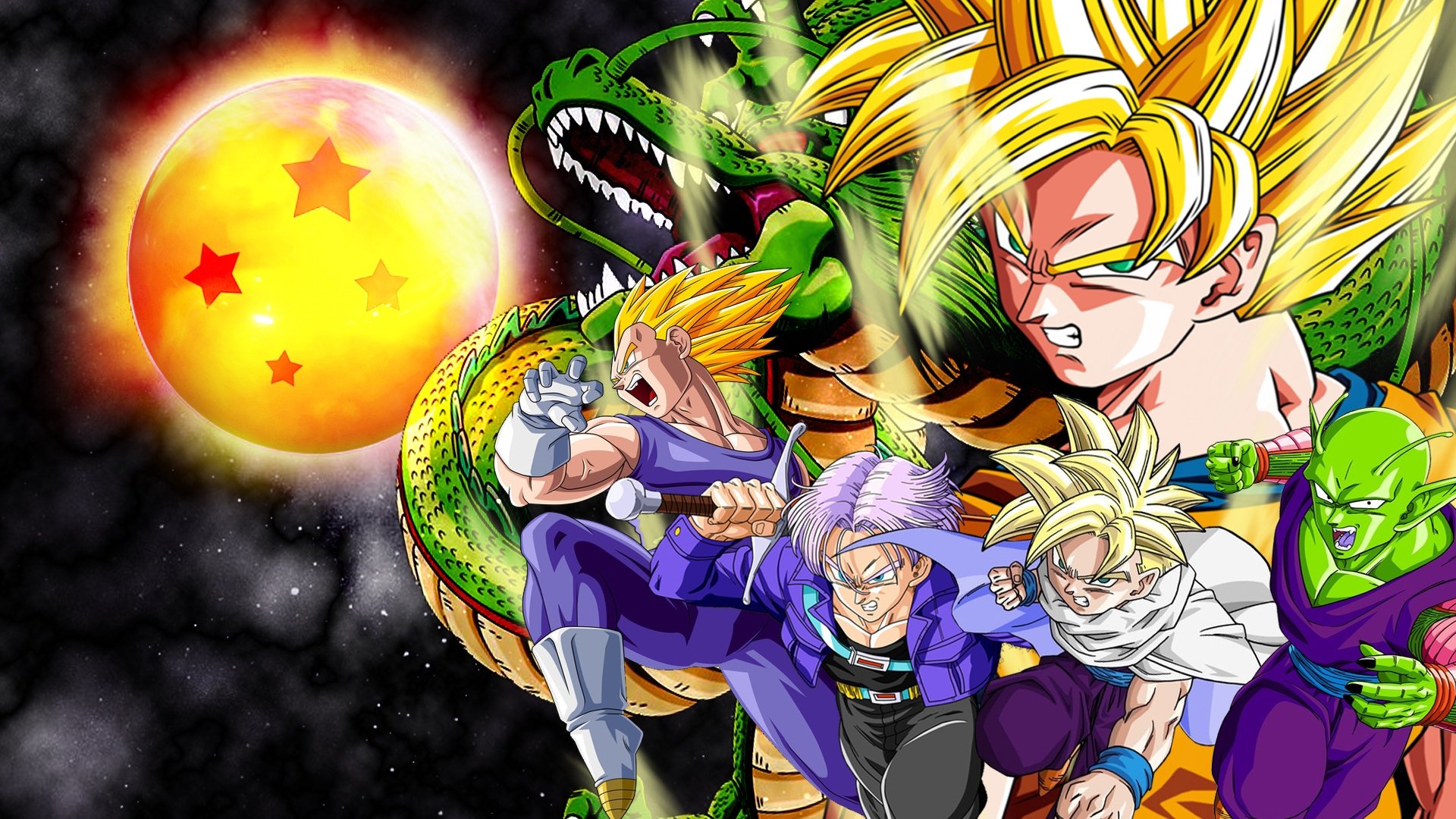 The World of Dragon Ball Z Background