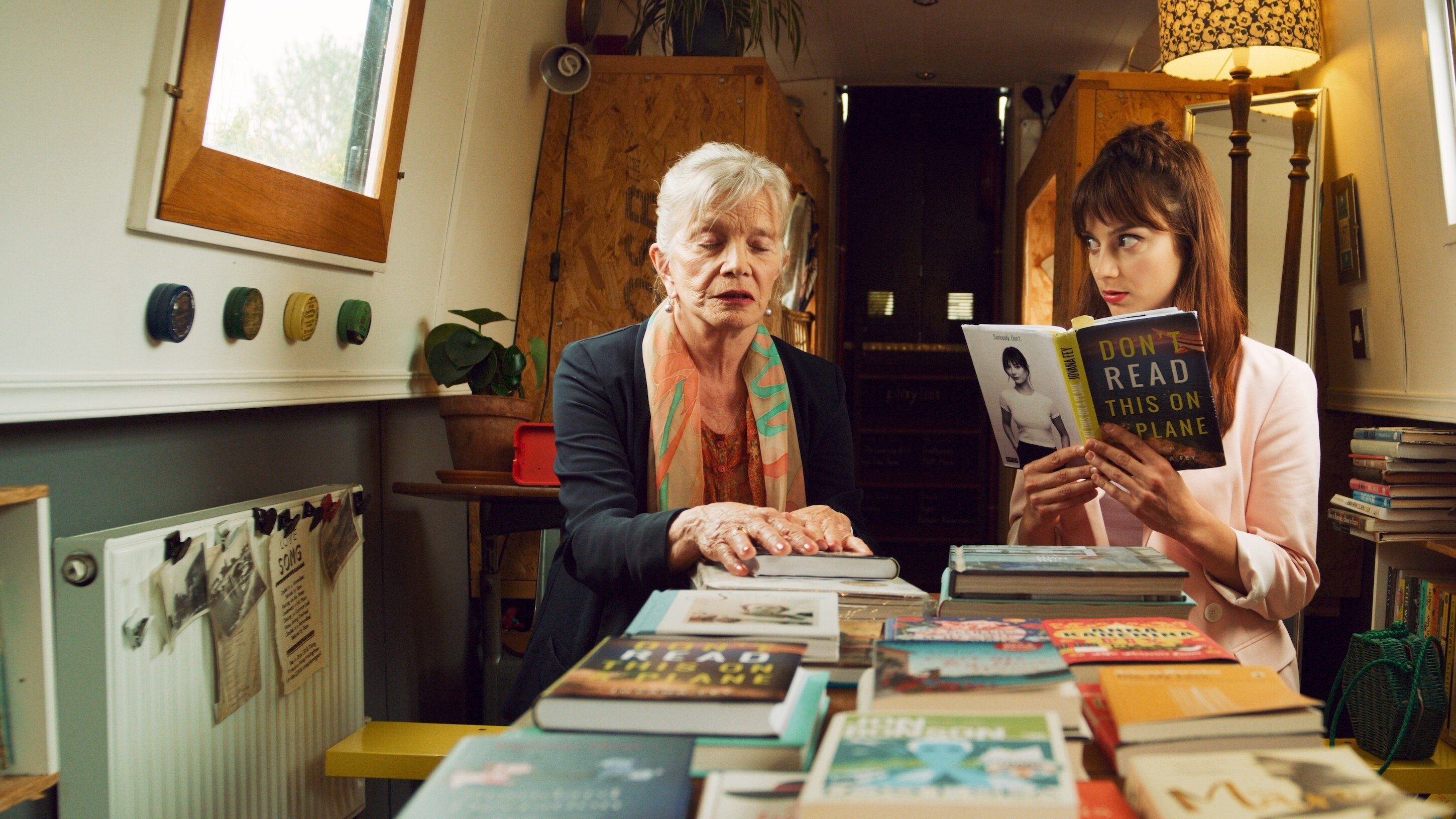 Don't Read This on a Plane Background