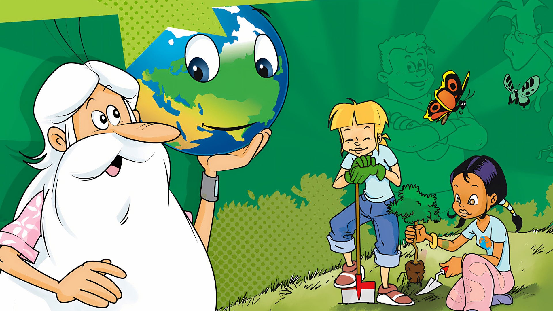 Once Upon a Time... Planet Earth Background