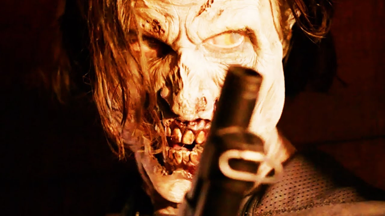 Zombie with a Shotgun Background