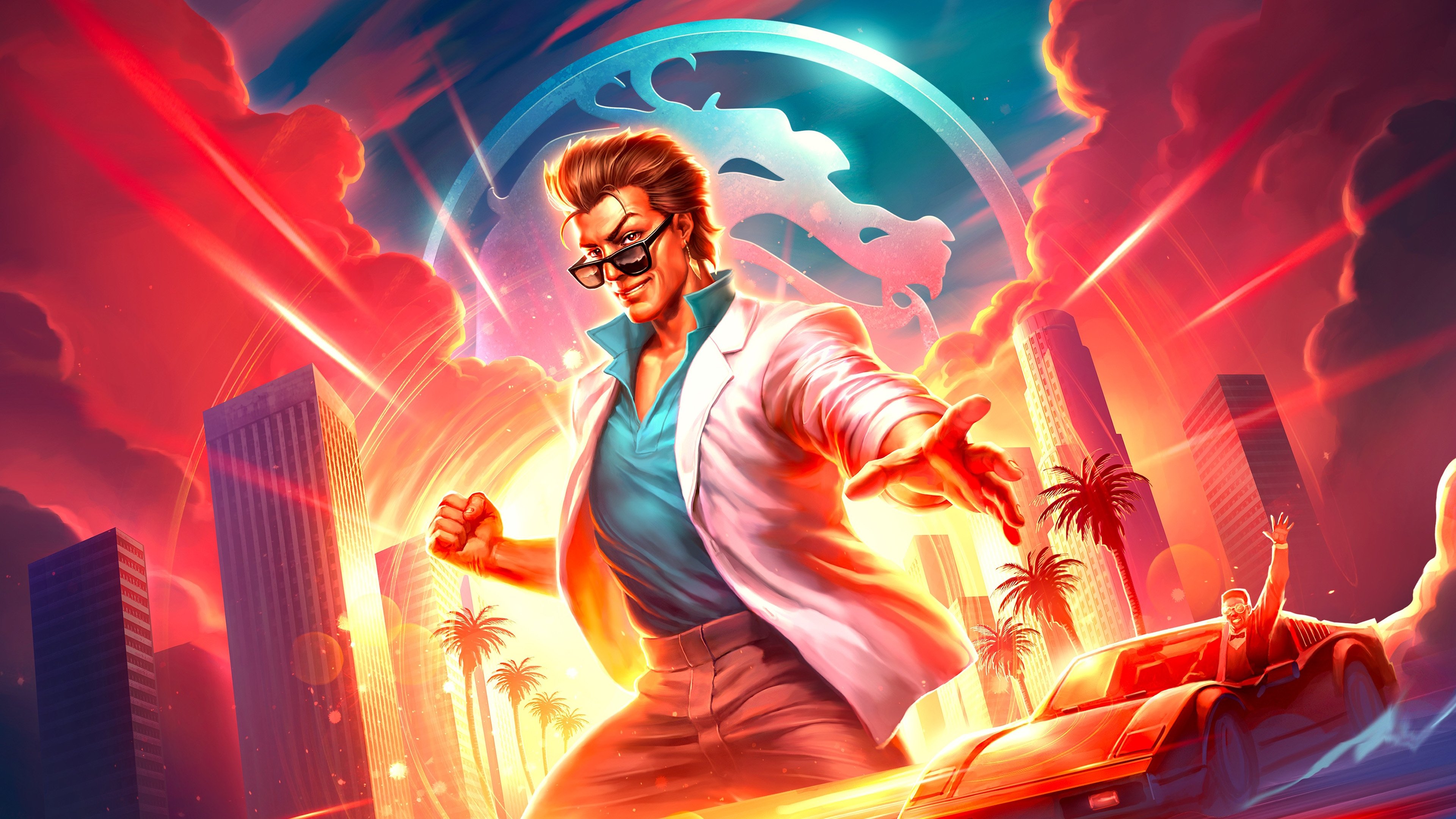 Mortal Kombat Legends: Cage Match Background