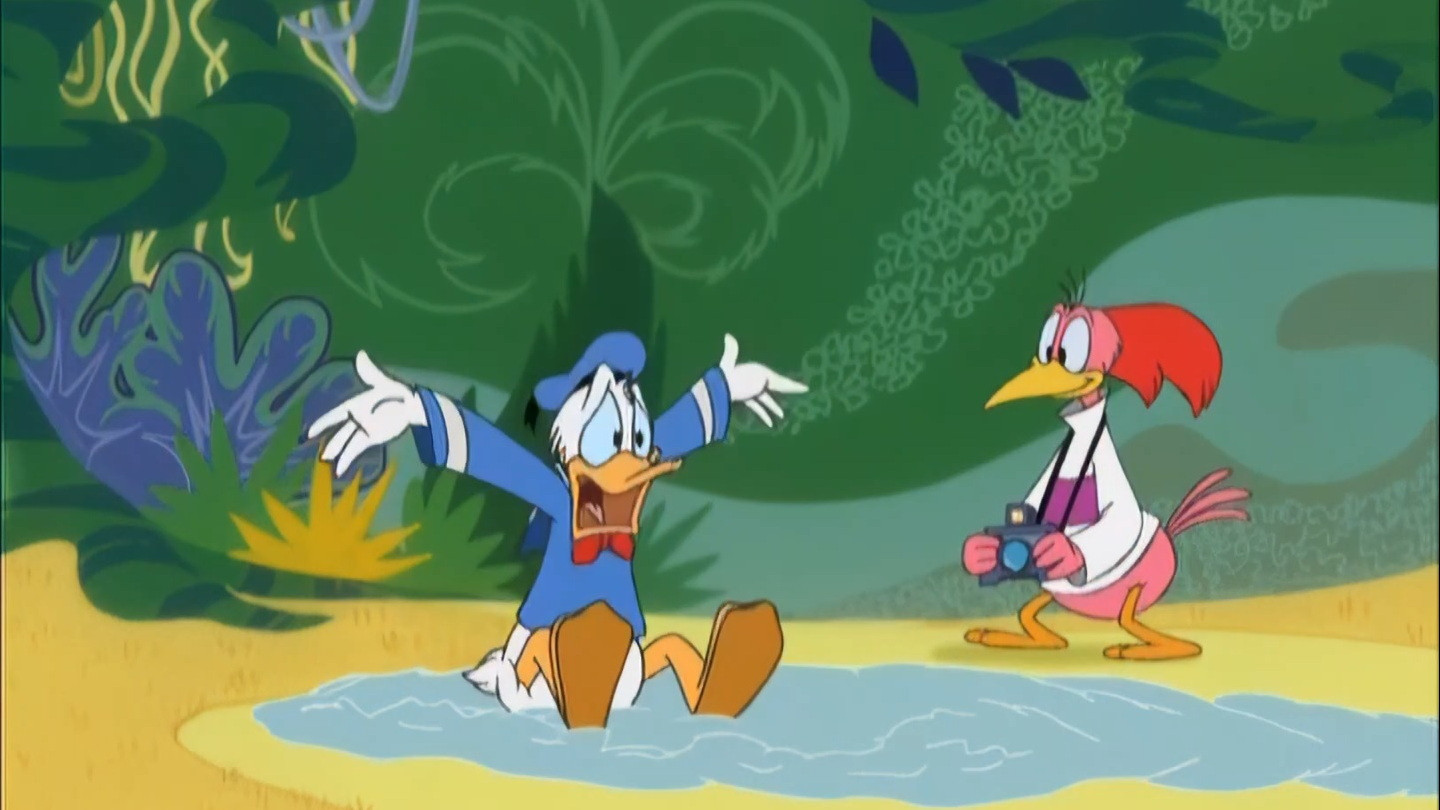 Bird Brained Donald Background