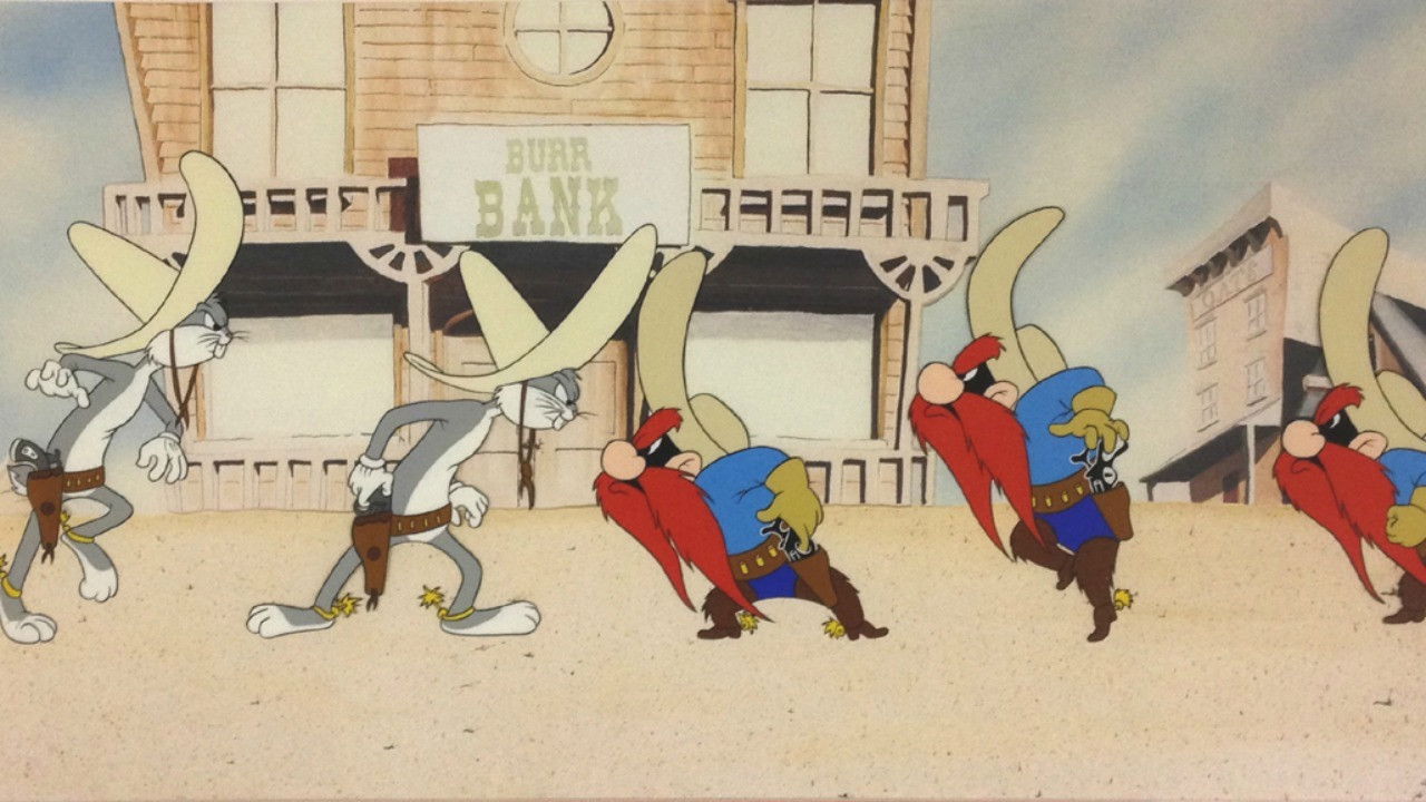 Bugs Bunny Rides Again Background
