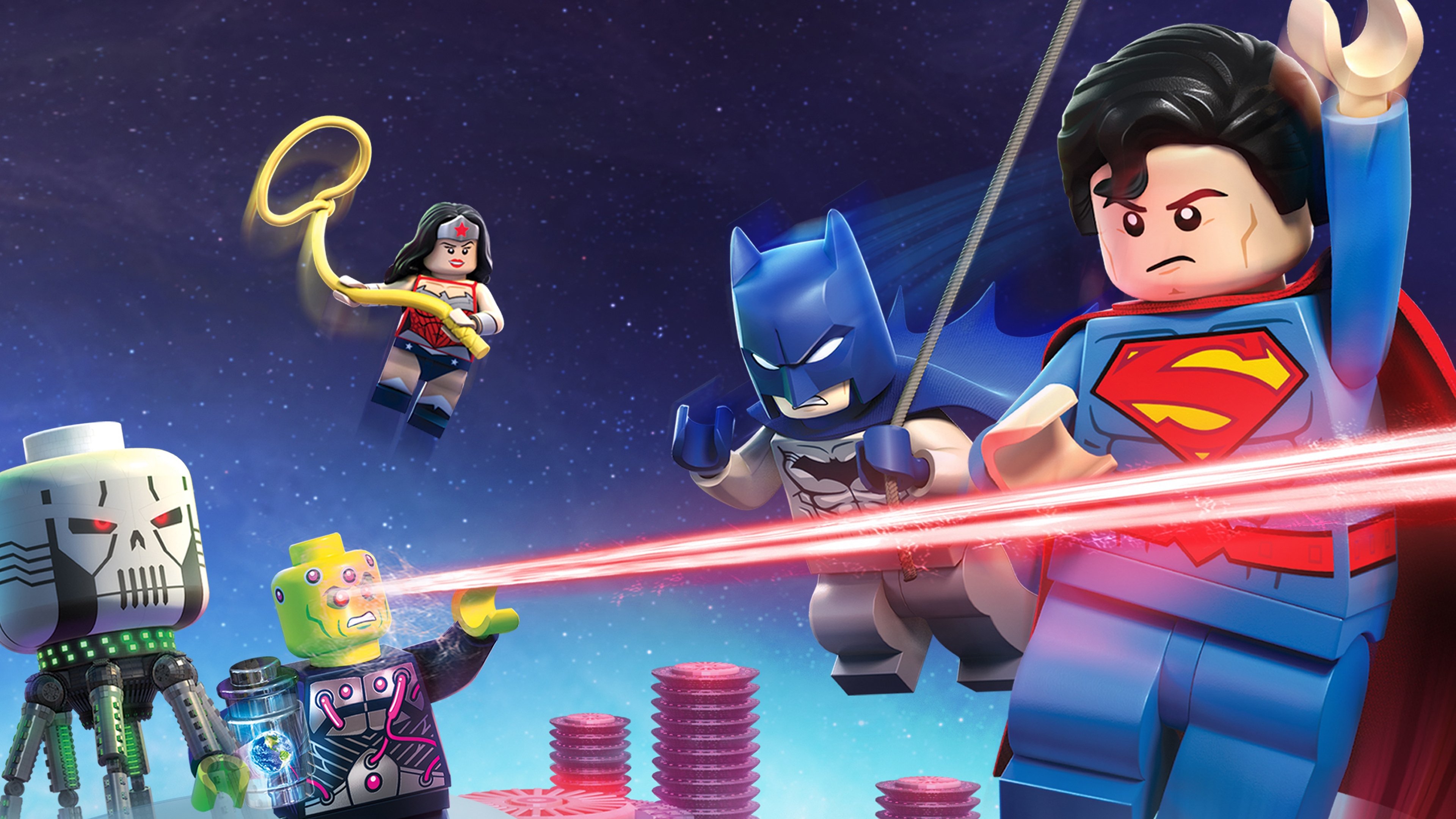LEGO DC Comics Super Heroes: Justice League - Cosmic Clash Background