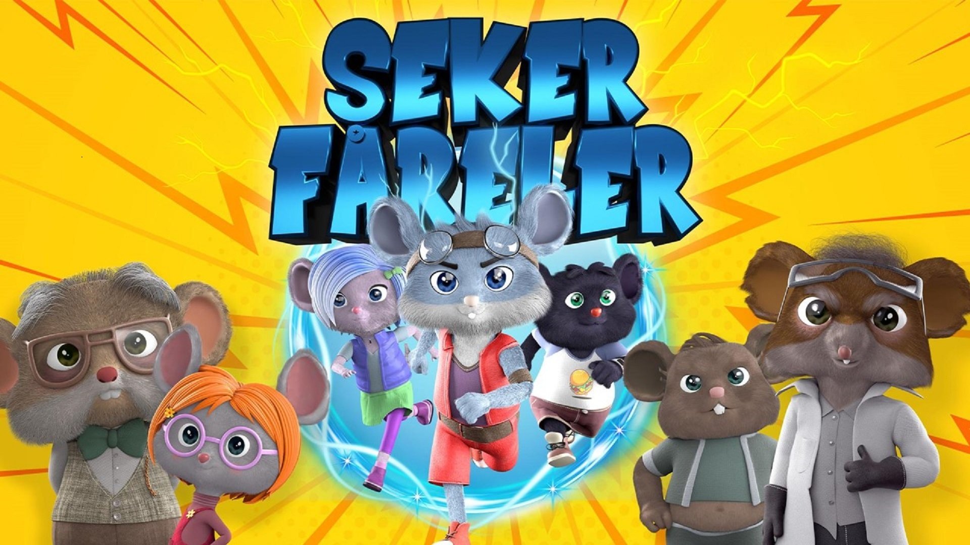 Şeker Fareler Background
