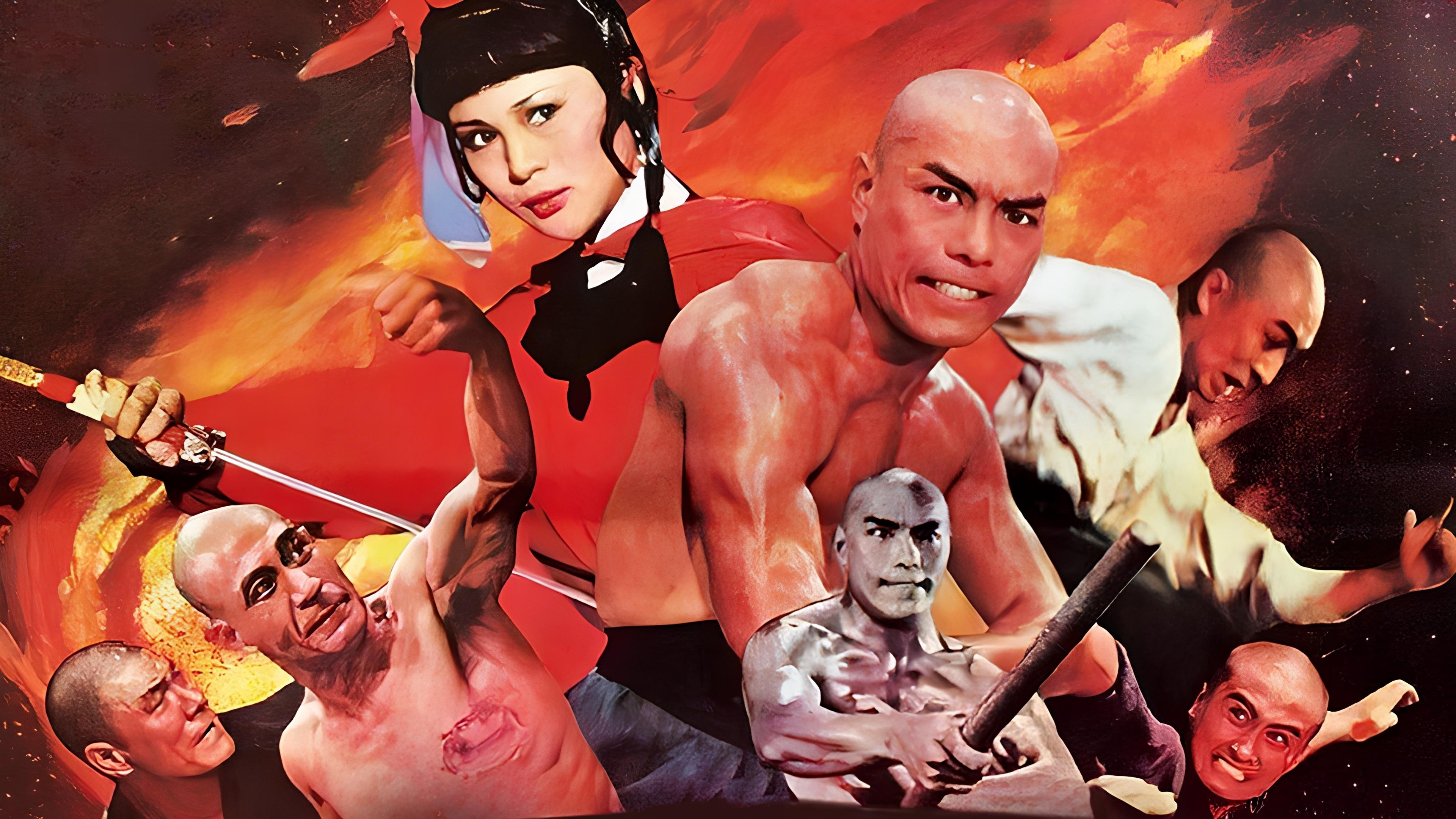 The Blazing Temple Background