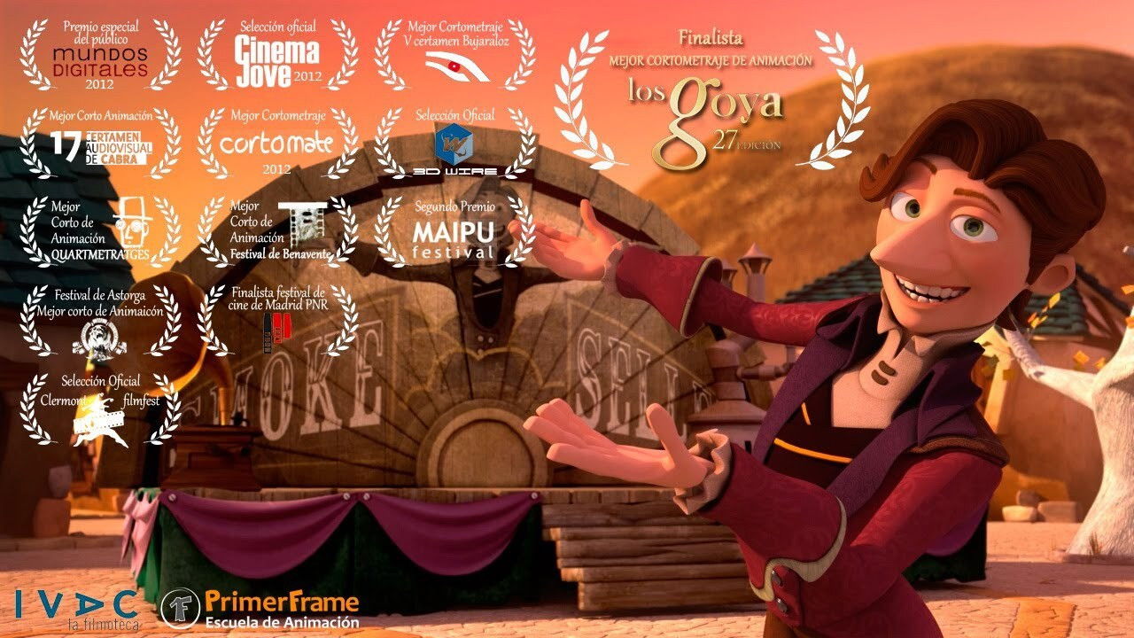 El vendedor de humo Background