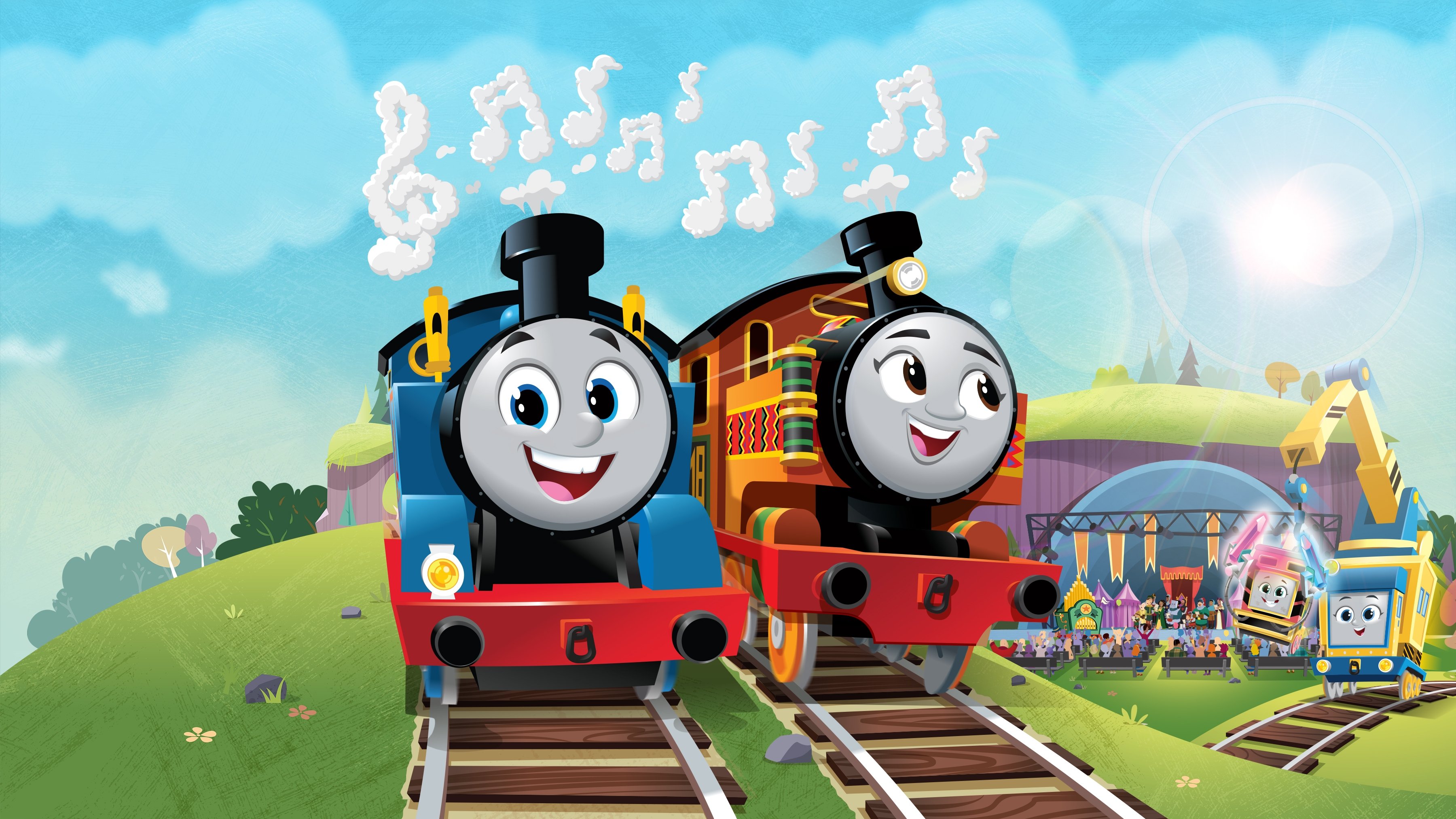 Thomas and Friends: Sodor Sings Together Background