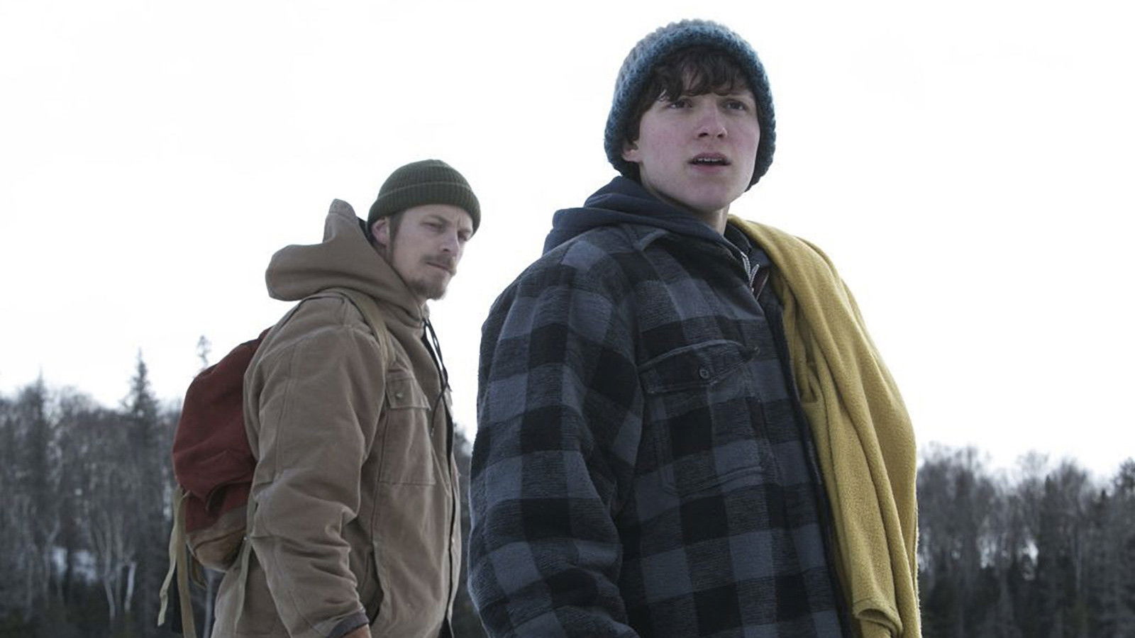 Edge of Winter Background