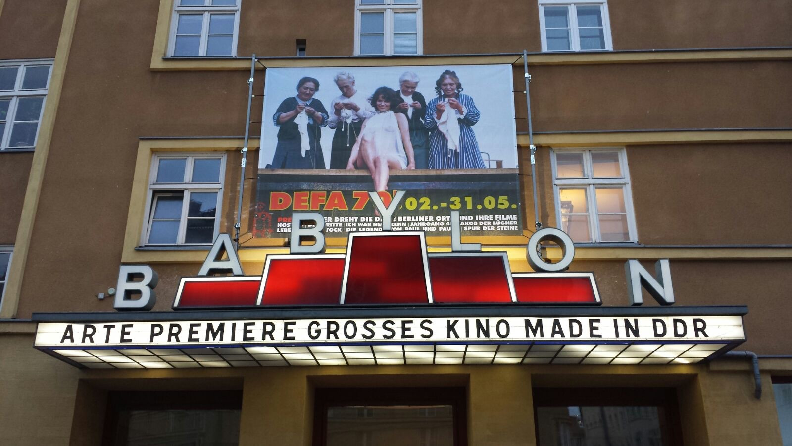 Großes Kino made in DDR Background