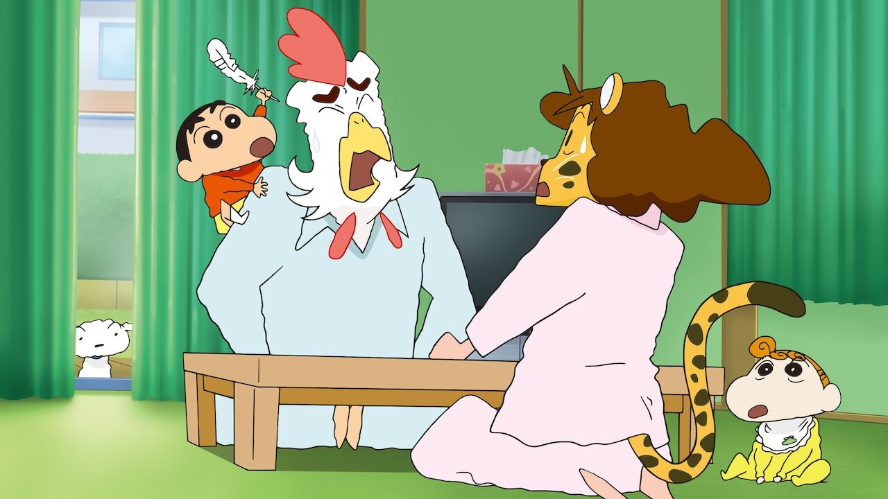 Crayon Shin-chan: Roar! Kasukabe Animal Kingdom Background