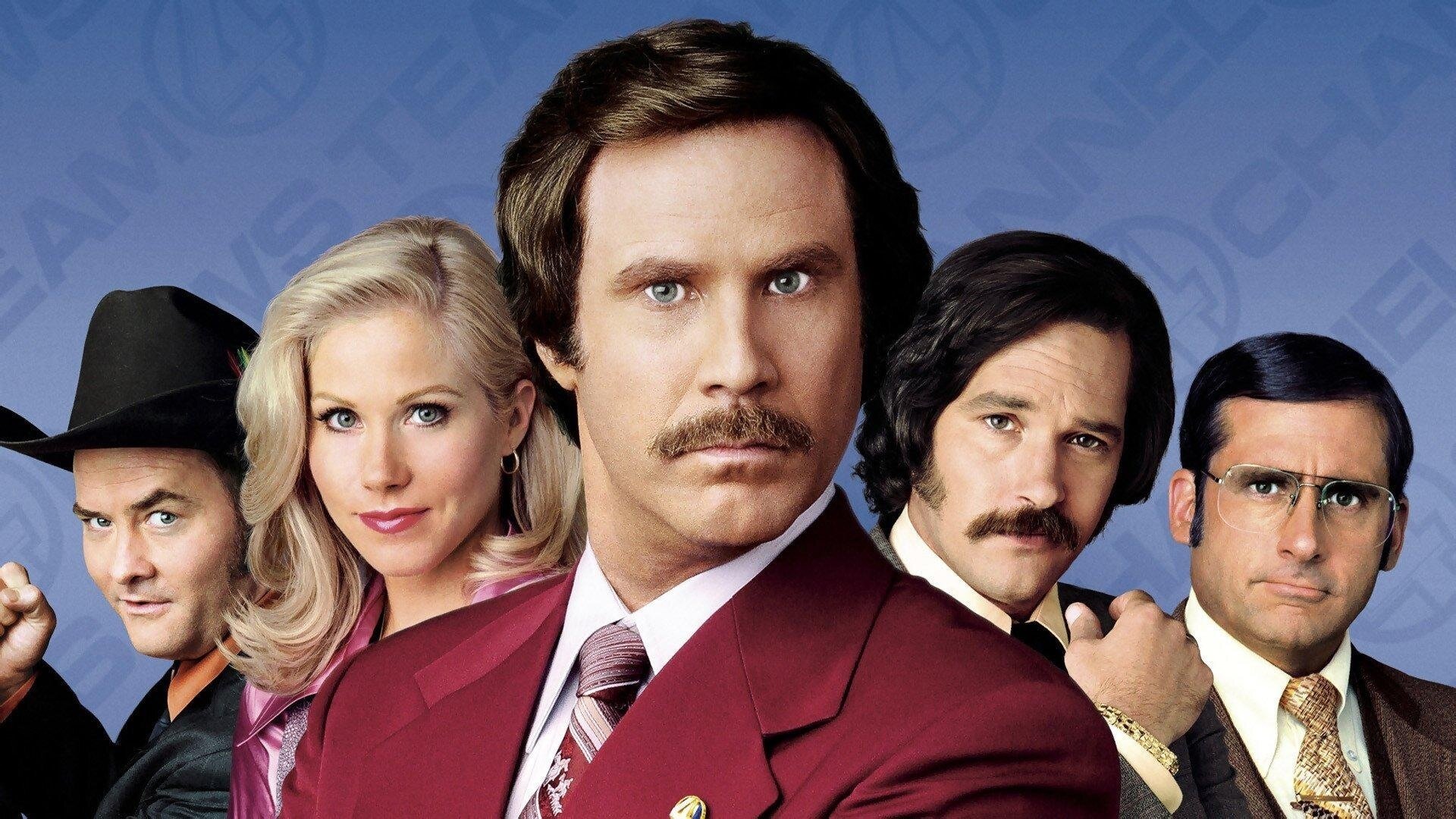 Anchorman: The Legend of Ron Burgundy Background
