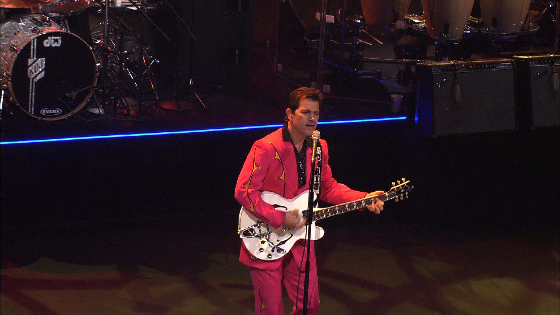 Chris Isaak: Live in Concert and Greatest Hits Live Concert Background