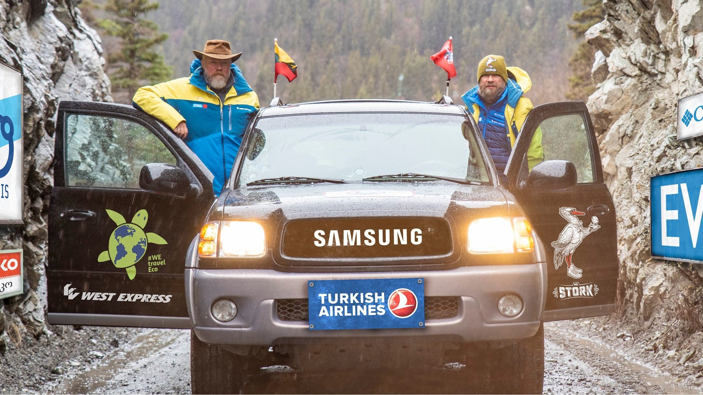 Starkaus ir Radzevičiaus kelionės Background