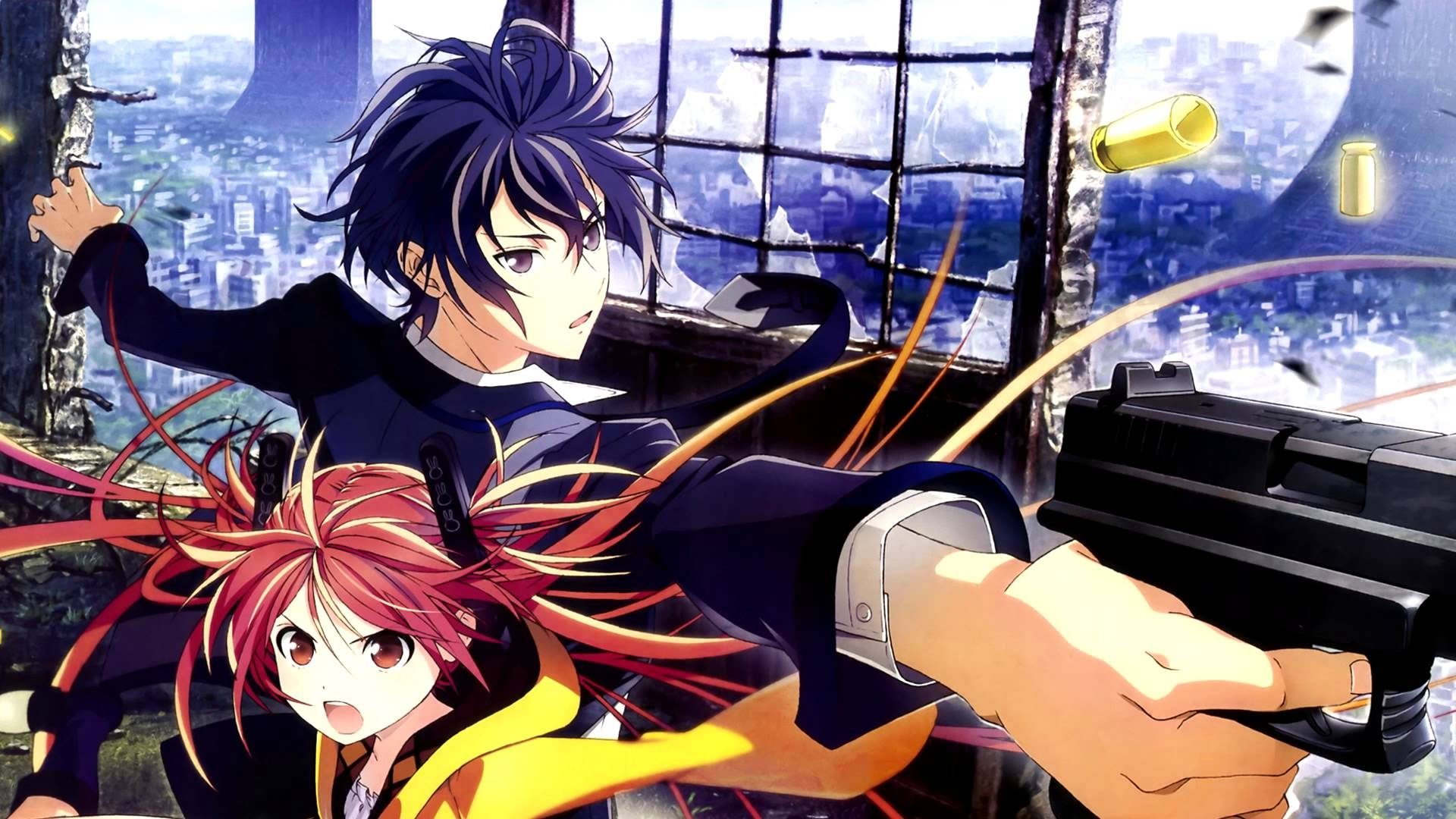 Black Bullet Background