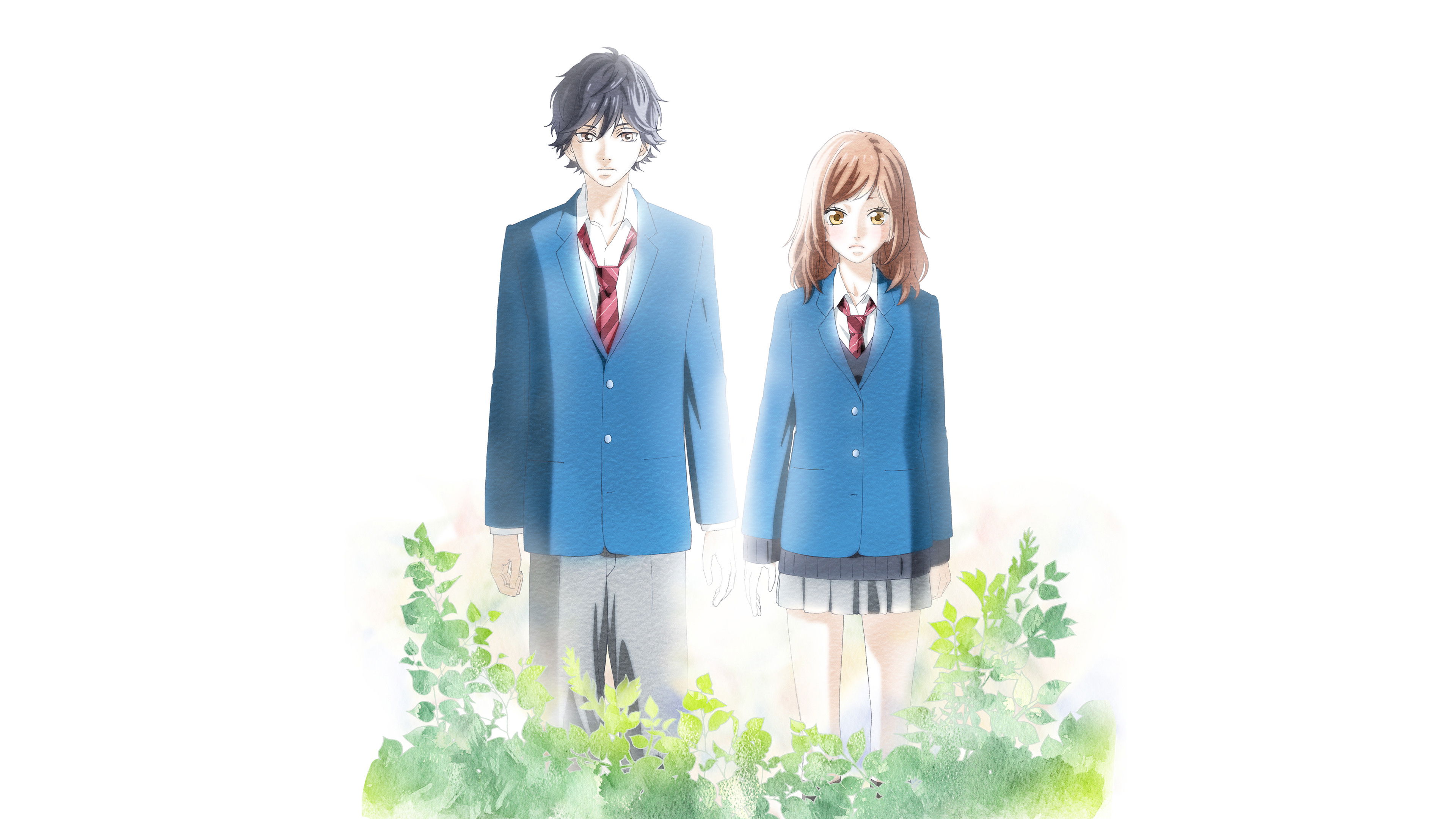 Blue Spring Ride Background