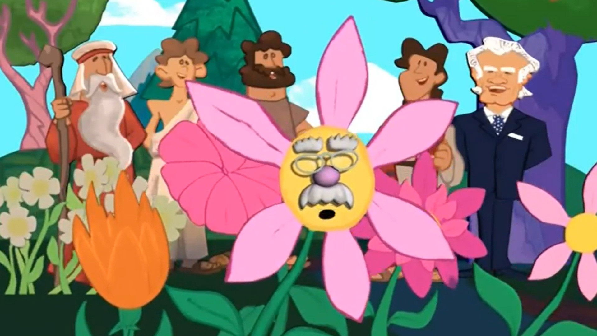 VeggieTales: Gideon Tuba Warrior Background