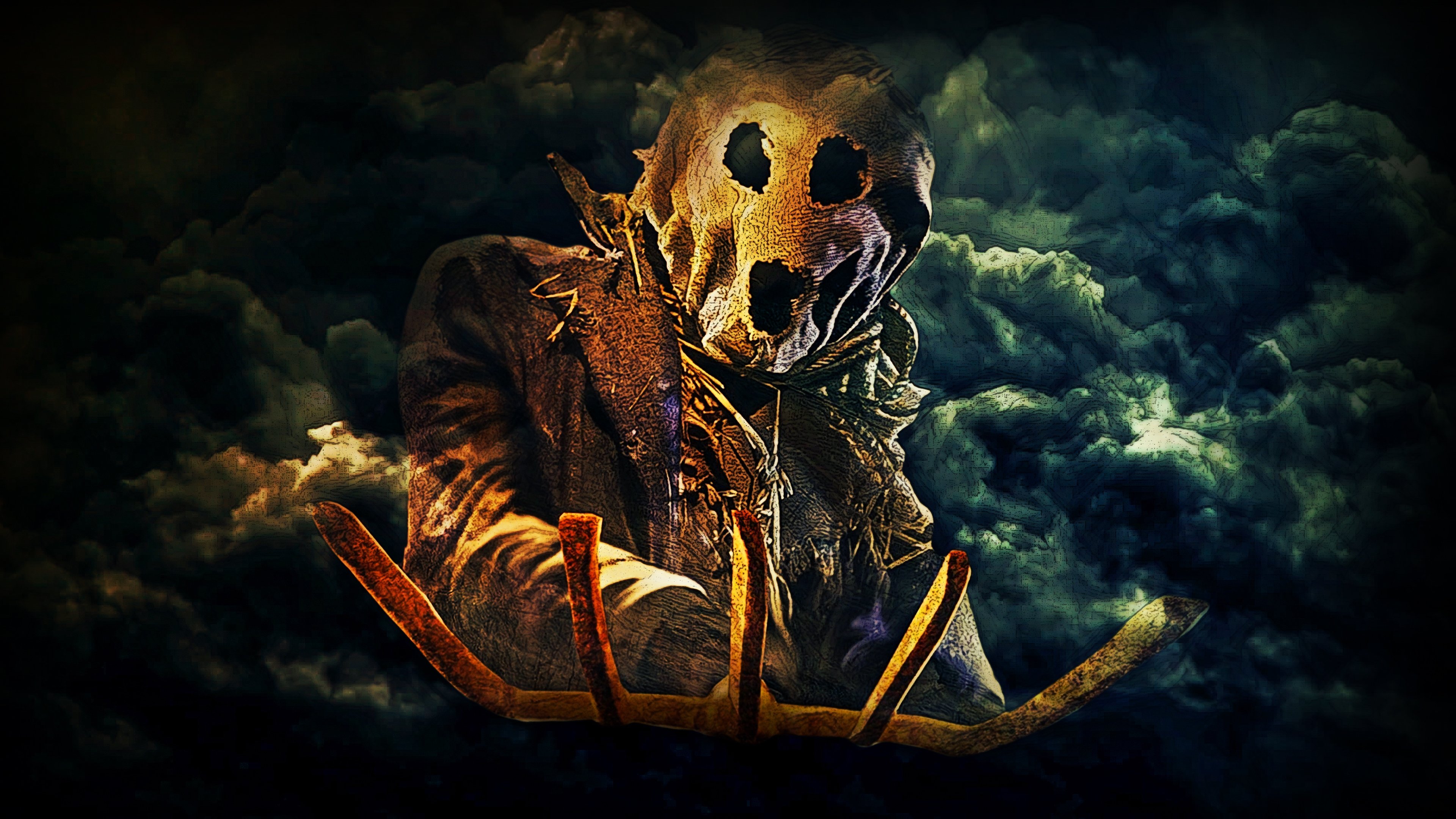 Dark Night of the Scarecrow Background