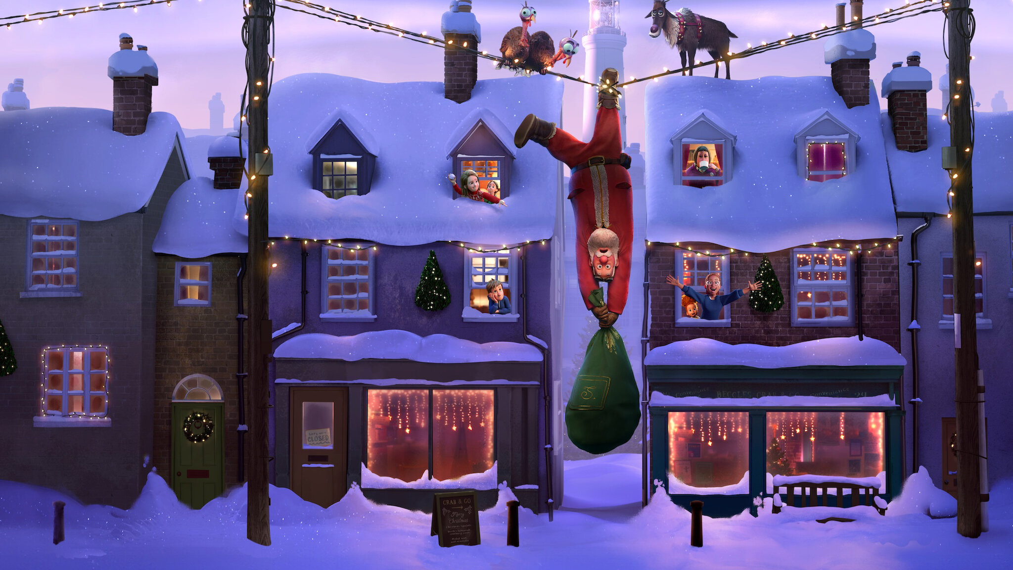 That Christmas Background